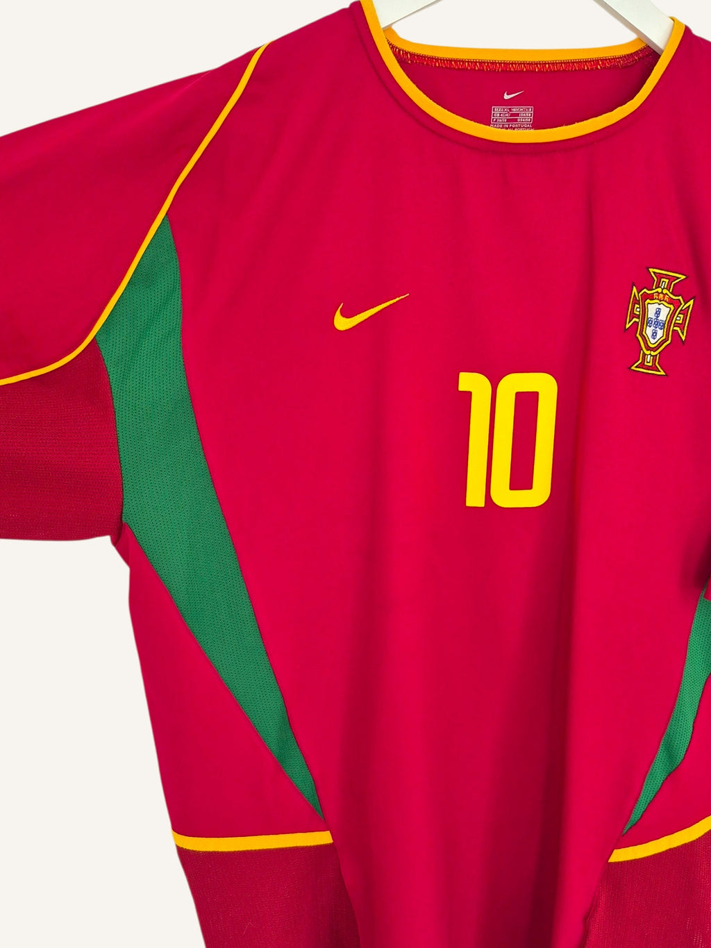 Portugal 2002-2004 Rui Costa World Cup Home Shirt (XL)