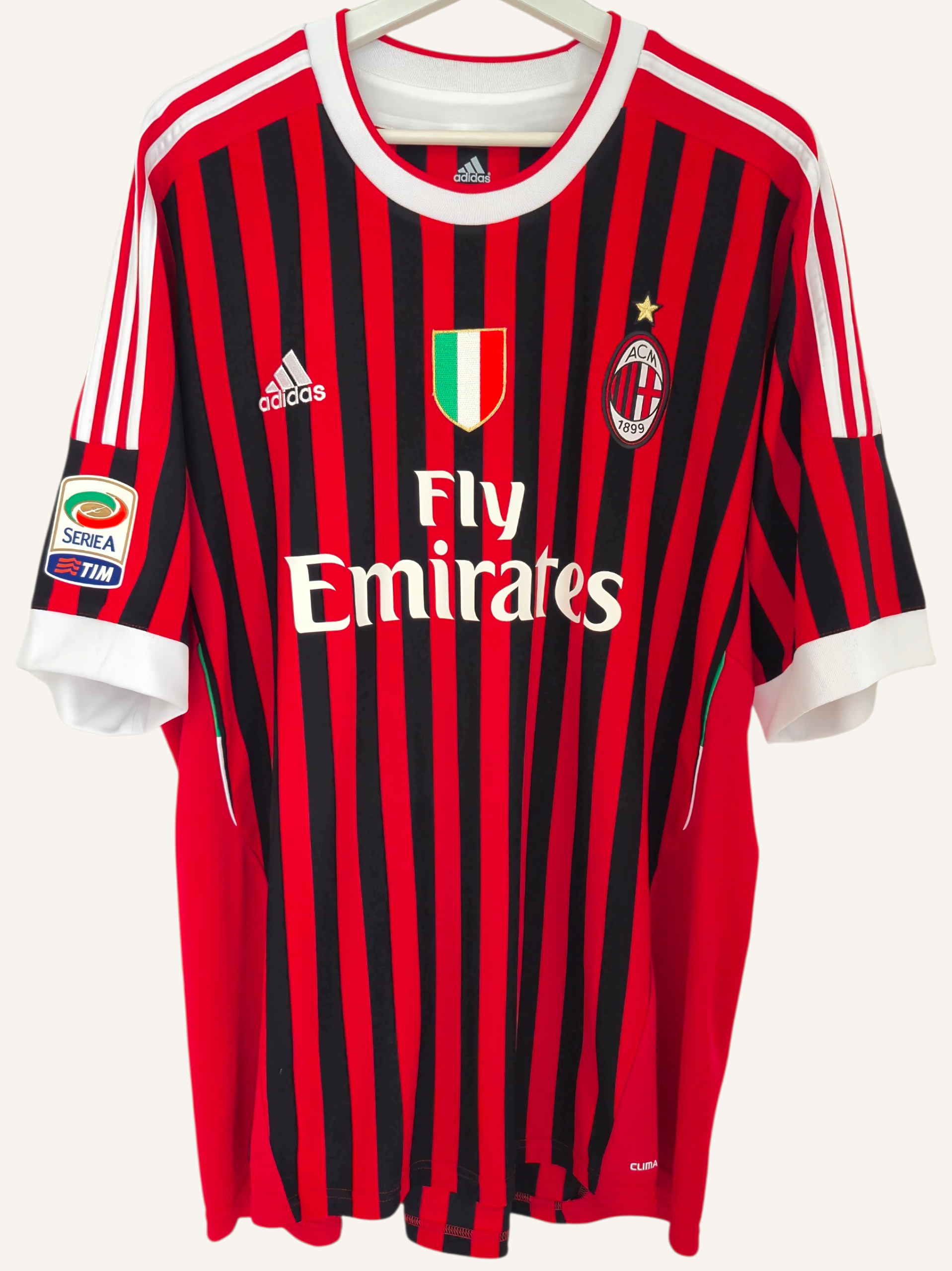AC Milan 2011-2012 Ibrahimovic Home Shirt (XXL)