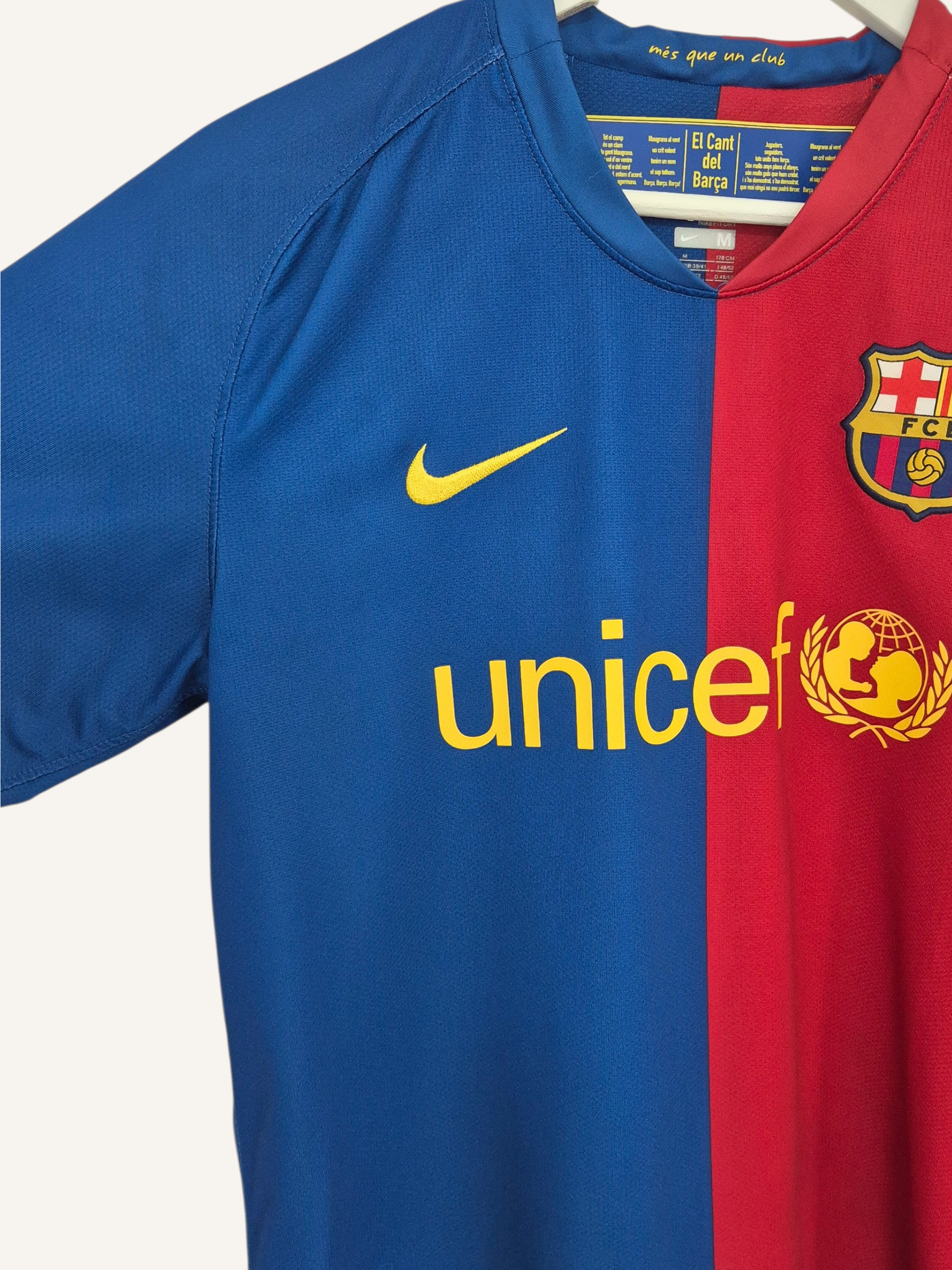 FC Barcelona 2008-2009 Henry Home Shirt (M)