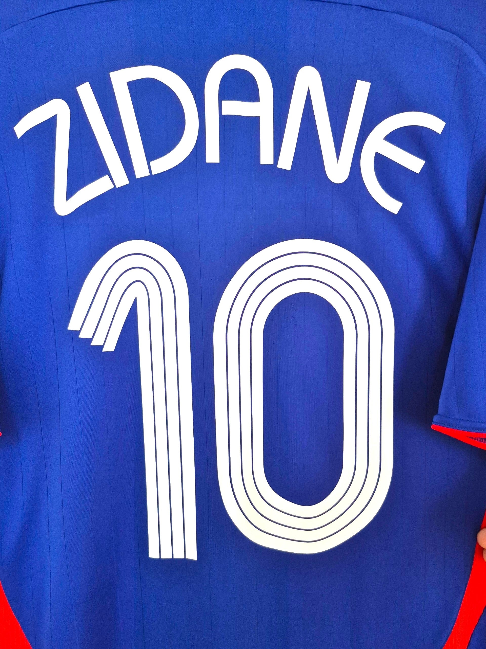 France World Cup 2006 Zudane Home Shirt (XL)