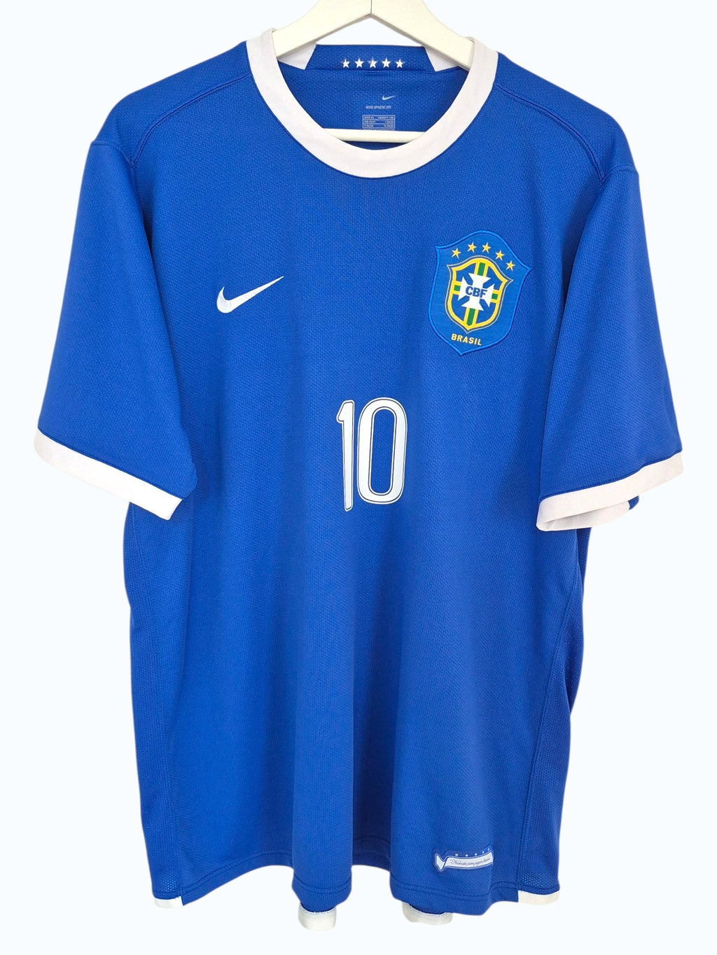 Brazil 2006 Ronaldinho Away Shirr (XL)