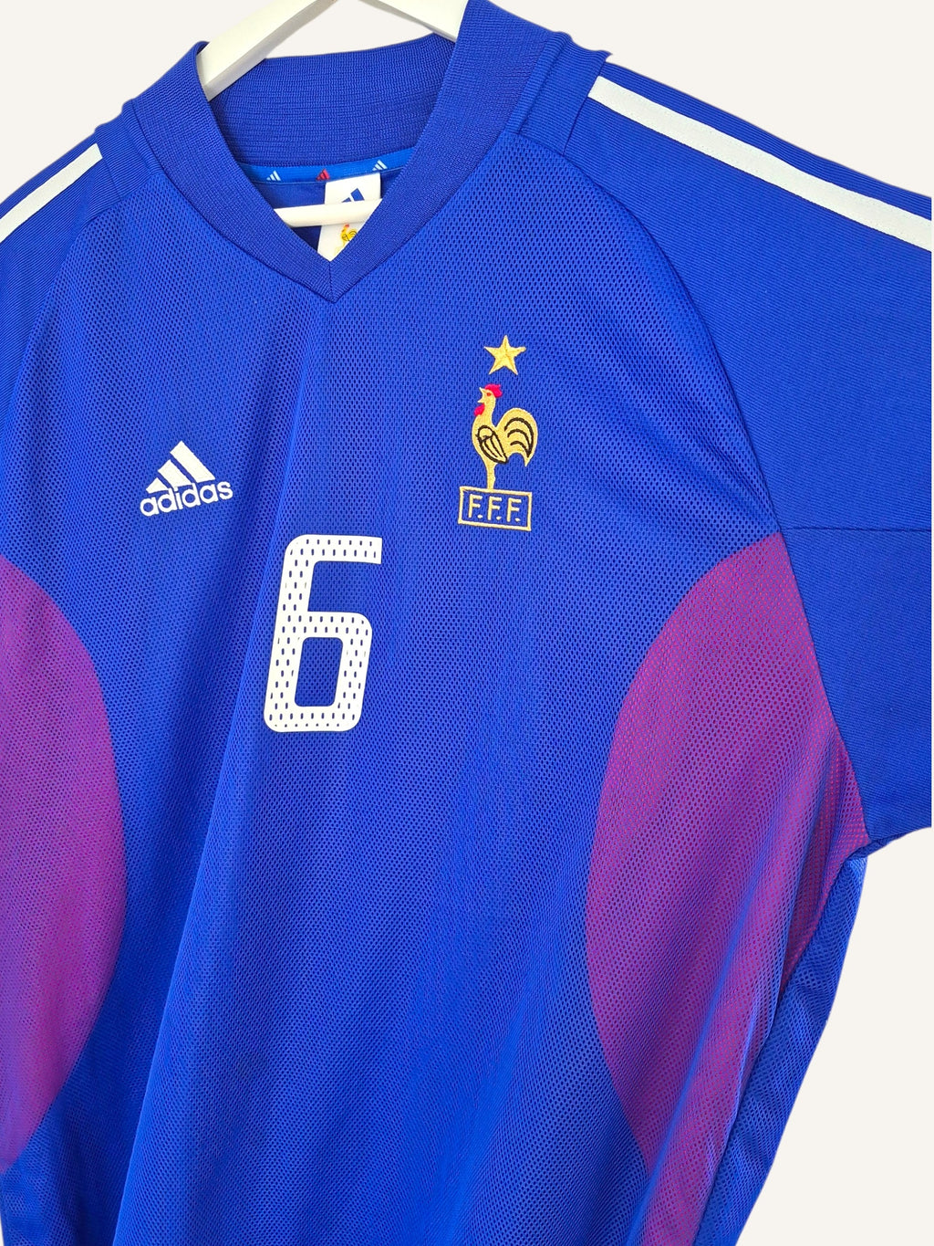 France 2002-2004 Djorkaeff World Cup Home Shirt (XL)
