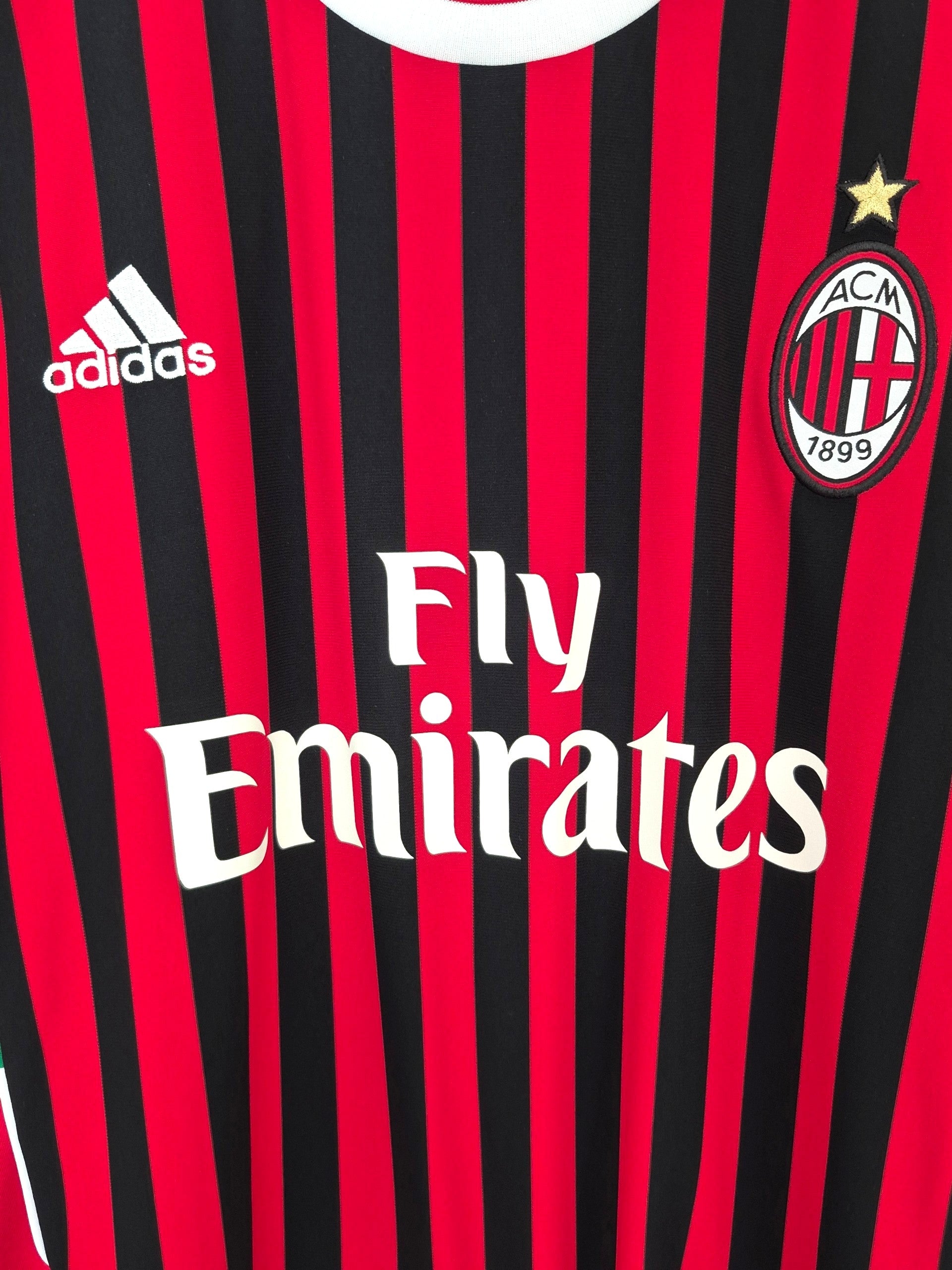 AC Milan 2011-2012 Gattuso Home Shirt (L)