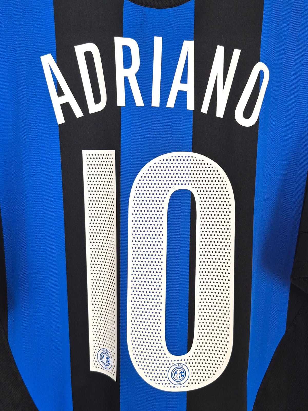Inter Milan 2005-2006 Adriano Home Shirt (L)