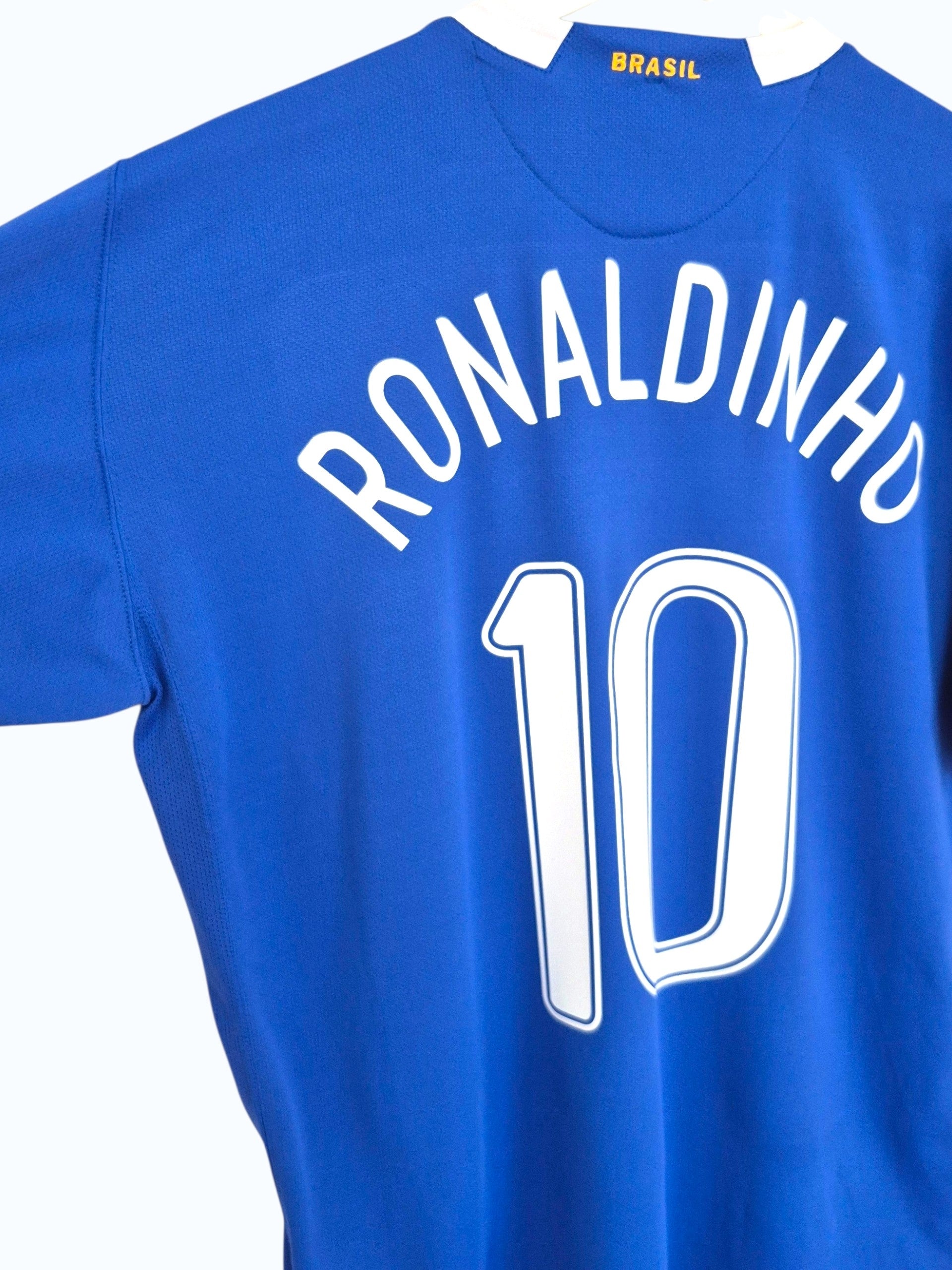 Brazil 2006 Ronaldinho Away Shirr (XL)