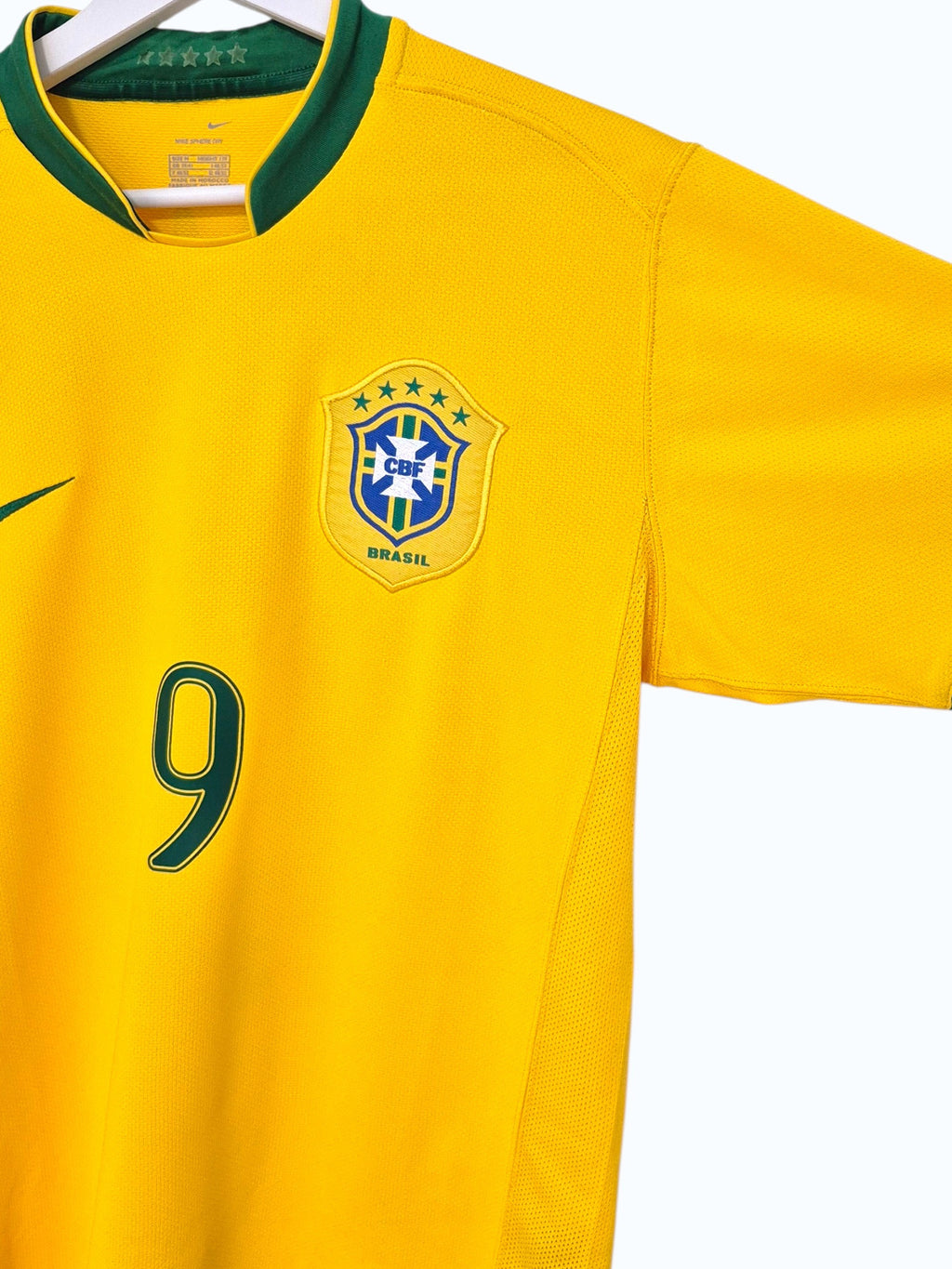 Brazil World Cup 2006 Ronaldo Home Shirt (M)