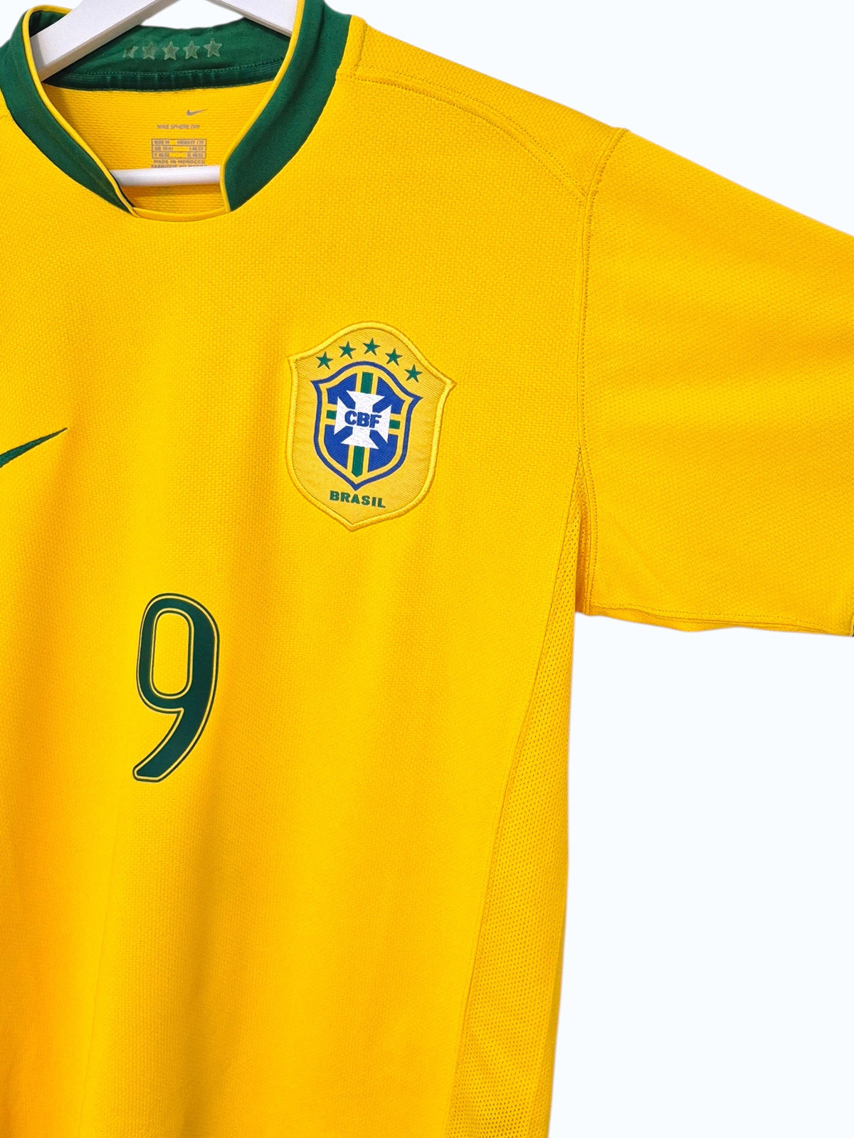 Brazil World Cup 2006 Ronaldo Home Shirt (M)