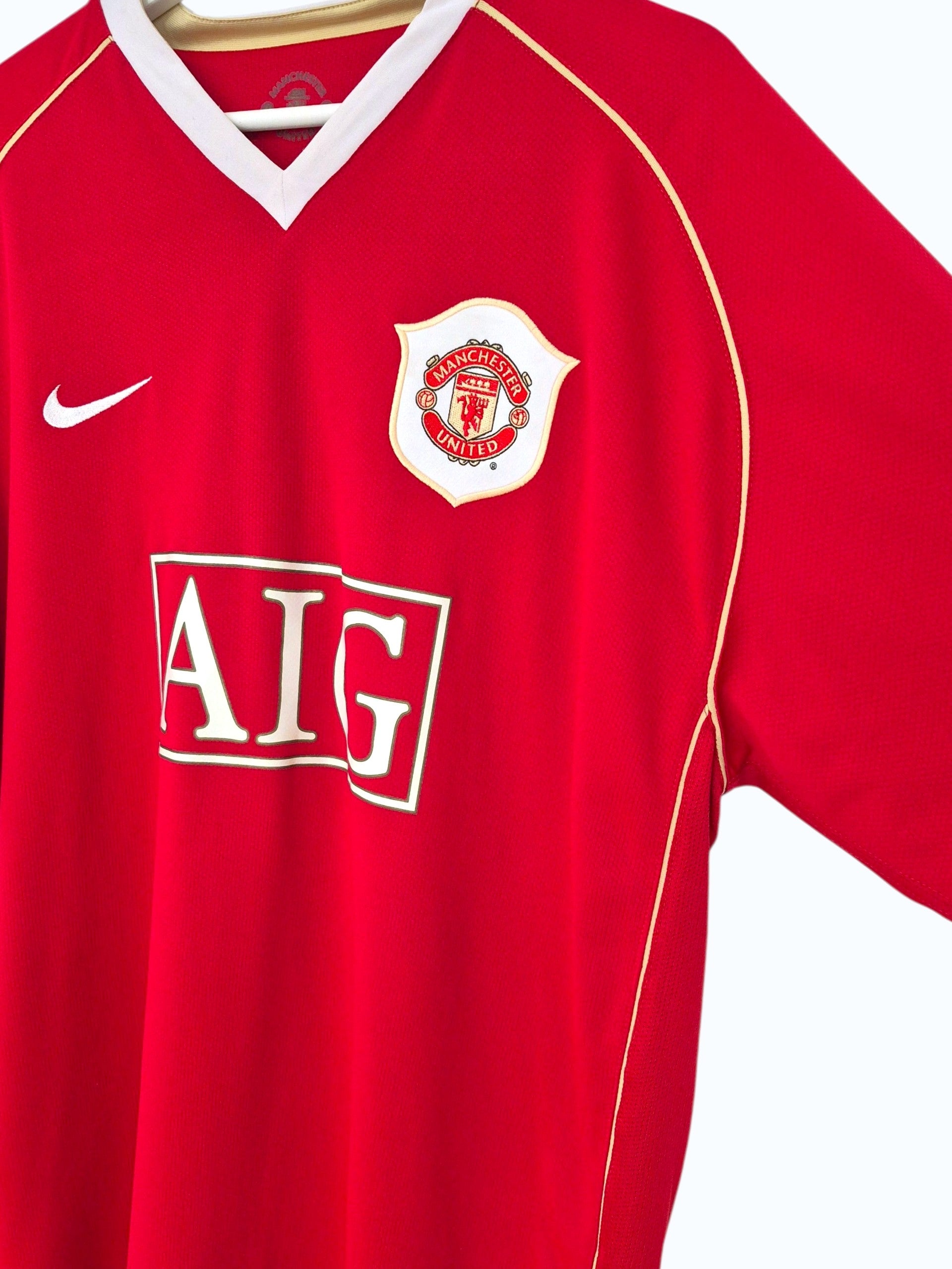 Manchester United 2006-2007 Ronaldo Home Shirt (XXL)