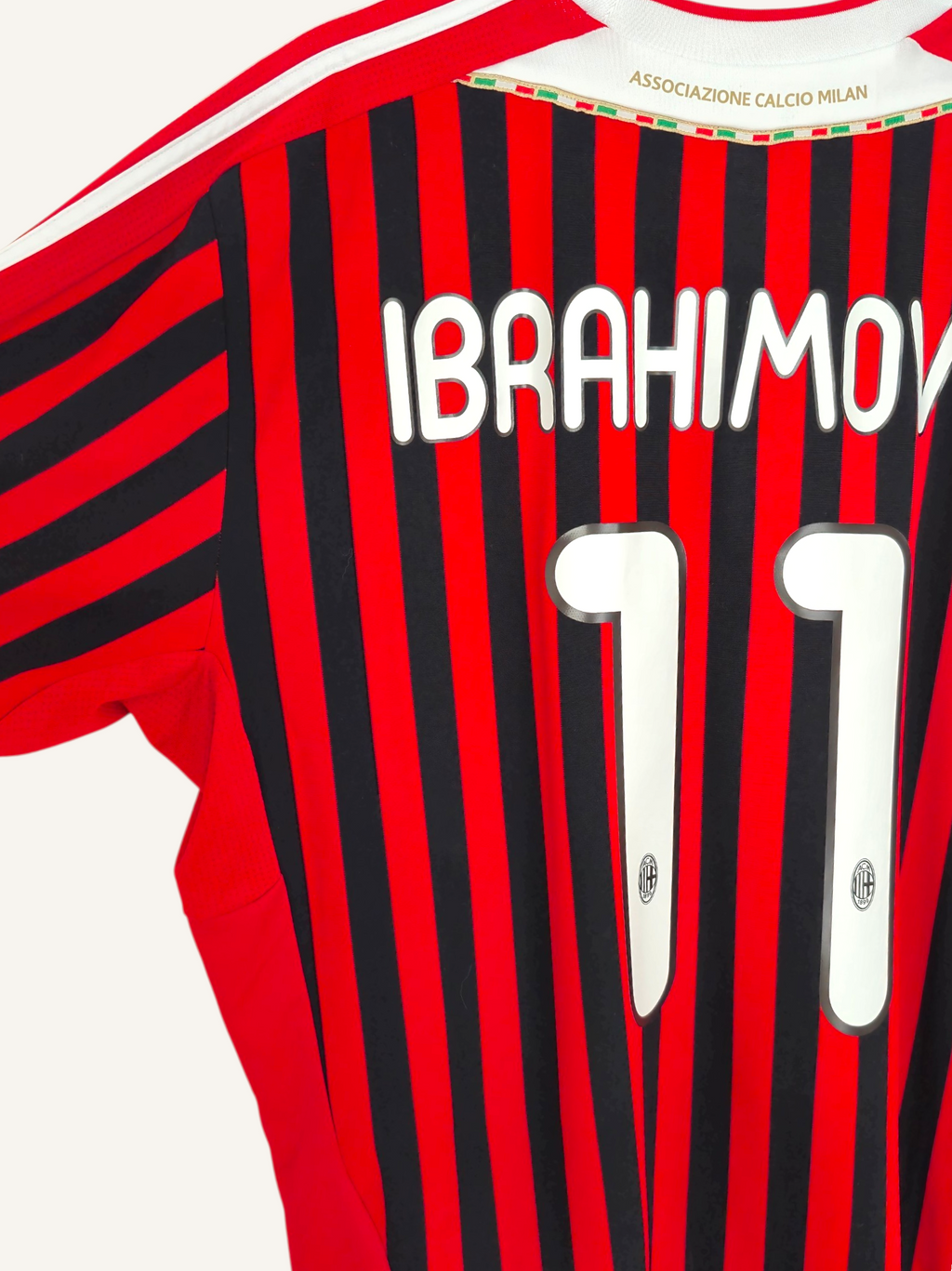AC Milan 2011-2012 Ibrahimovic Home Shirt (XXL)