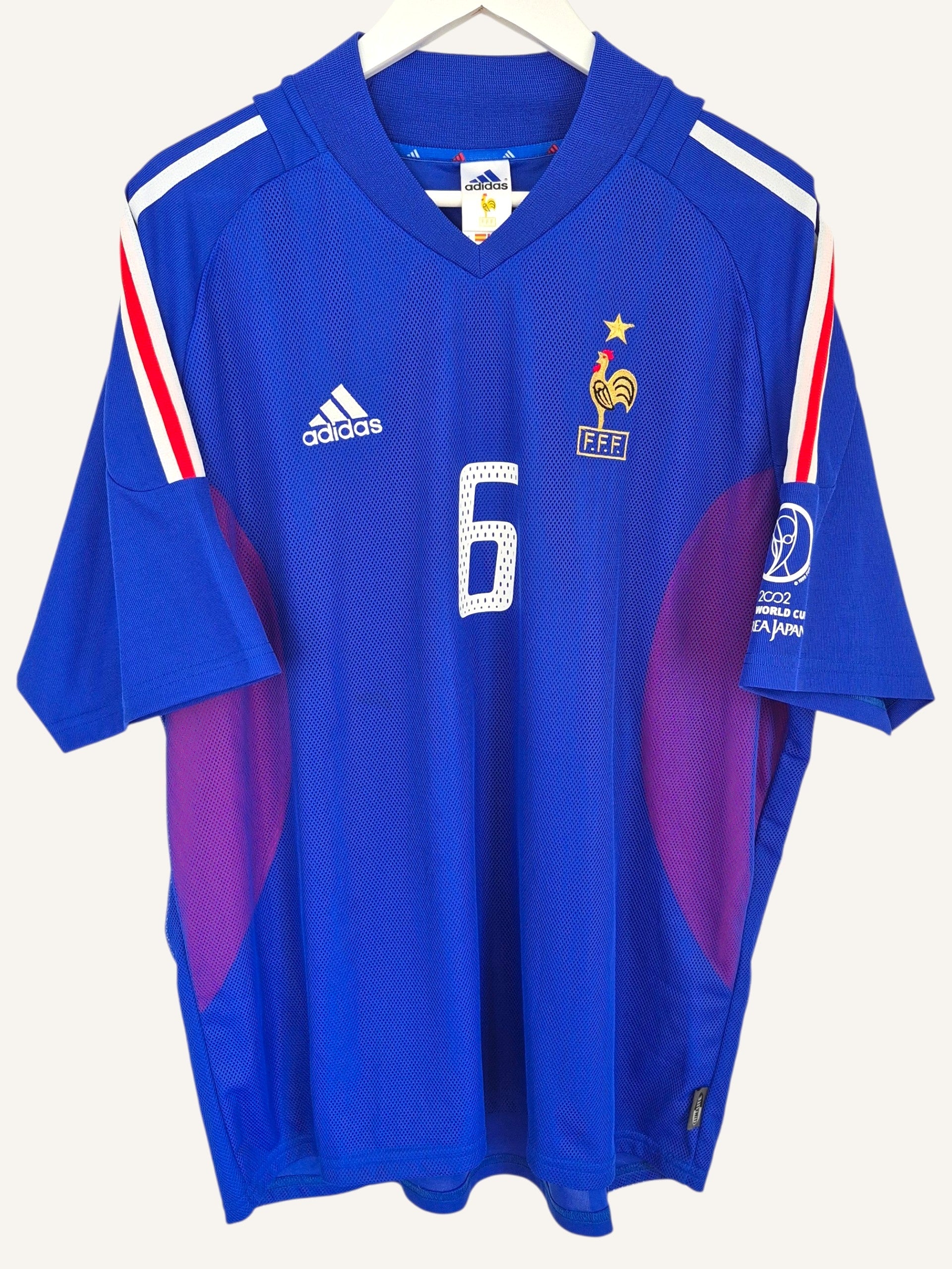France 2002-2004 Djorkaeff World Cup Home Shirt (XL)
