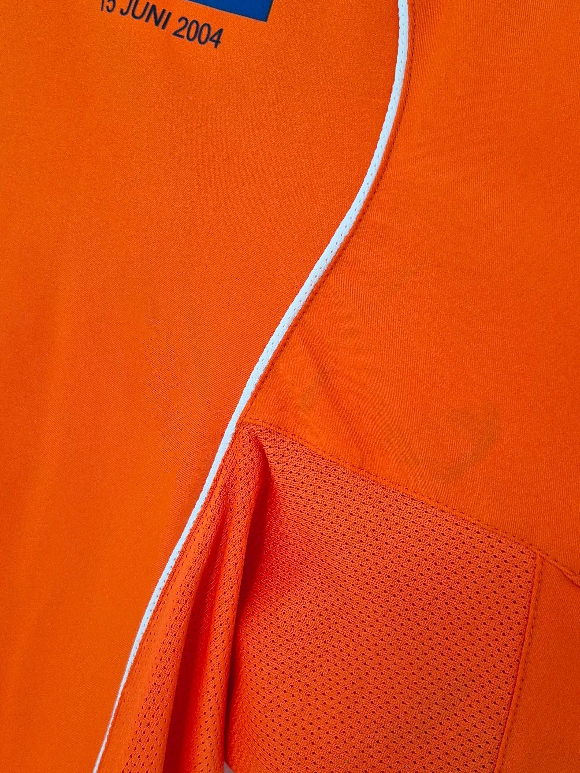 Netherlands Euro 2004 Van der Vaart Home Shirt (L)