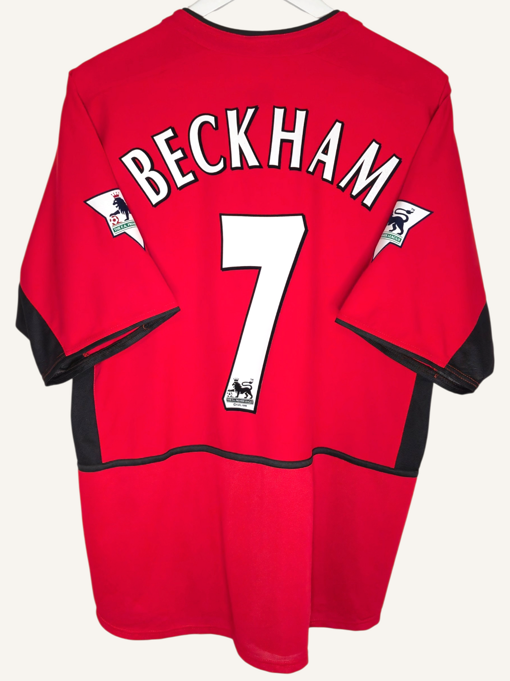 Manchester United FC 2002-2004 Beckham Home Shirt (L)