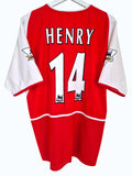 Arsenal FC 2002-2004 "Invincibles" Henry Home Shirt (L)