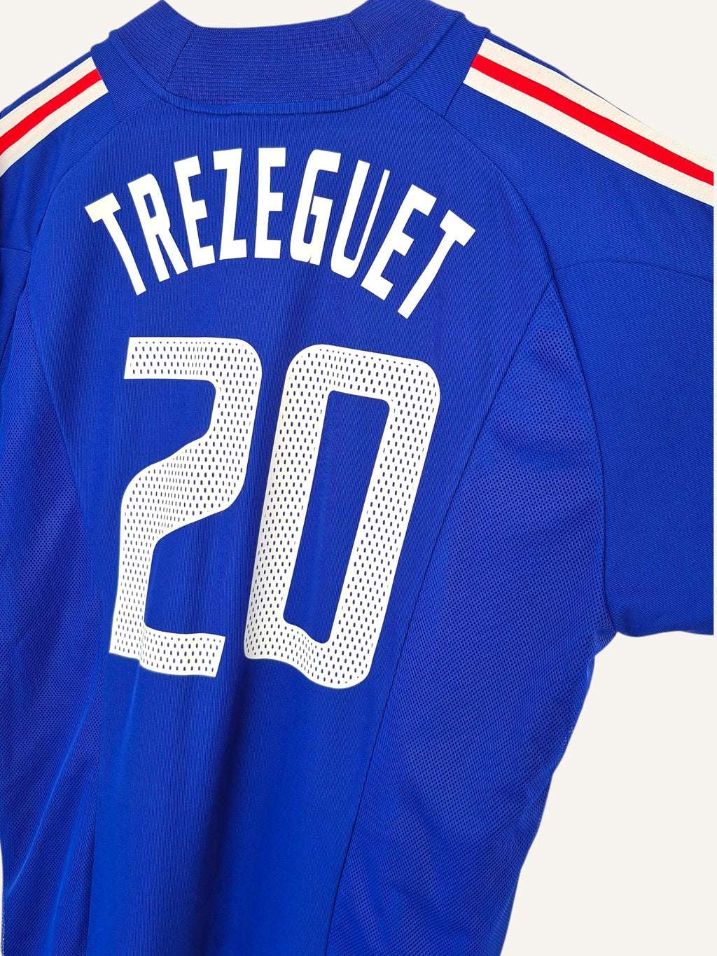 France World Cup 2002 Trezeguet Home Shirt (XXL)
