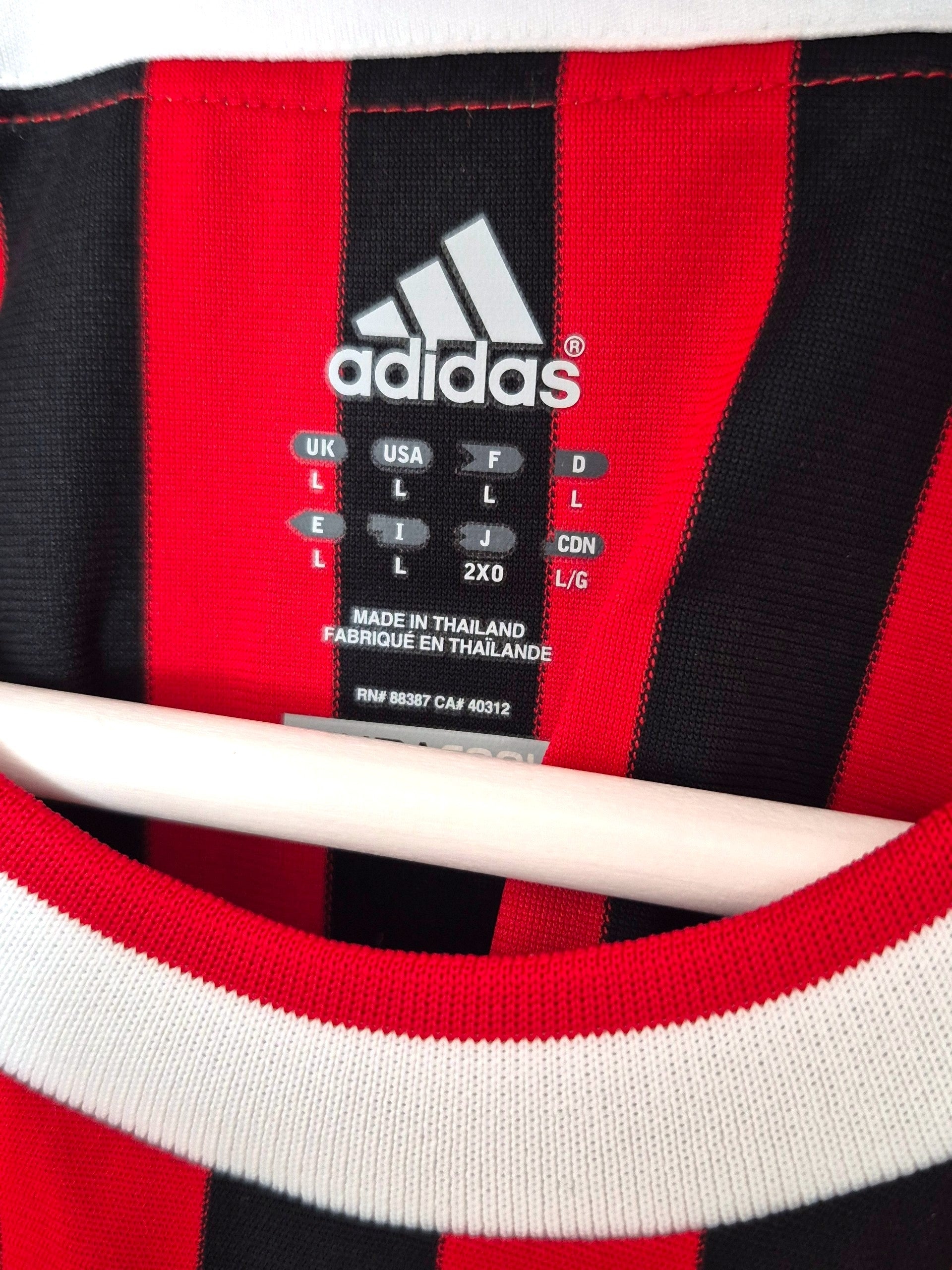 AC Milan 2011-2012 Gattuso Home Shirt (L)
