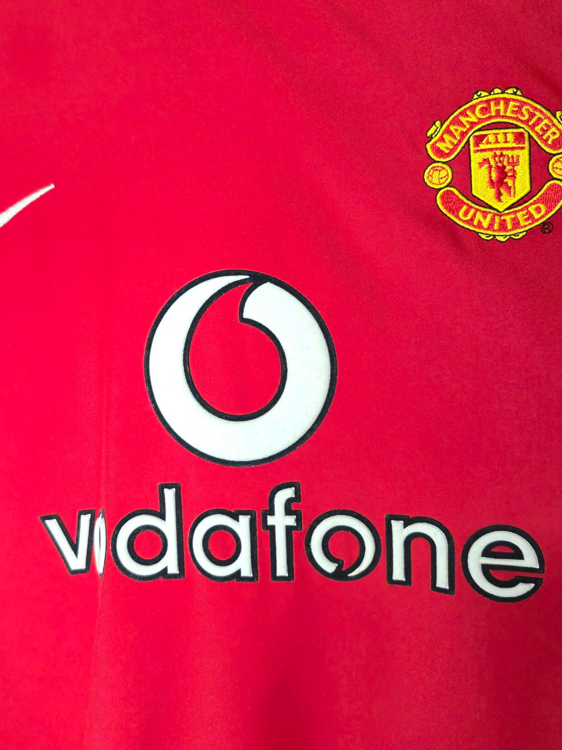 Manchester United FC 2002-2004 Ronaldo Home Shirt (XL)