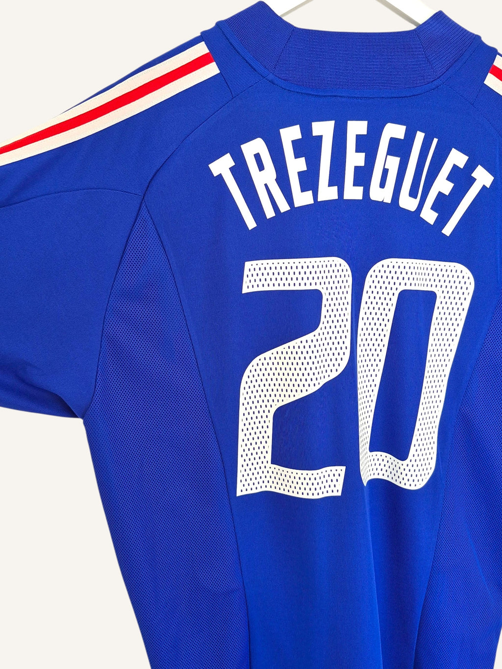 France World Cup 2002 Trezeguet Home Shirt (XXL)