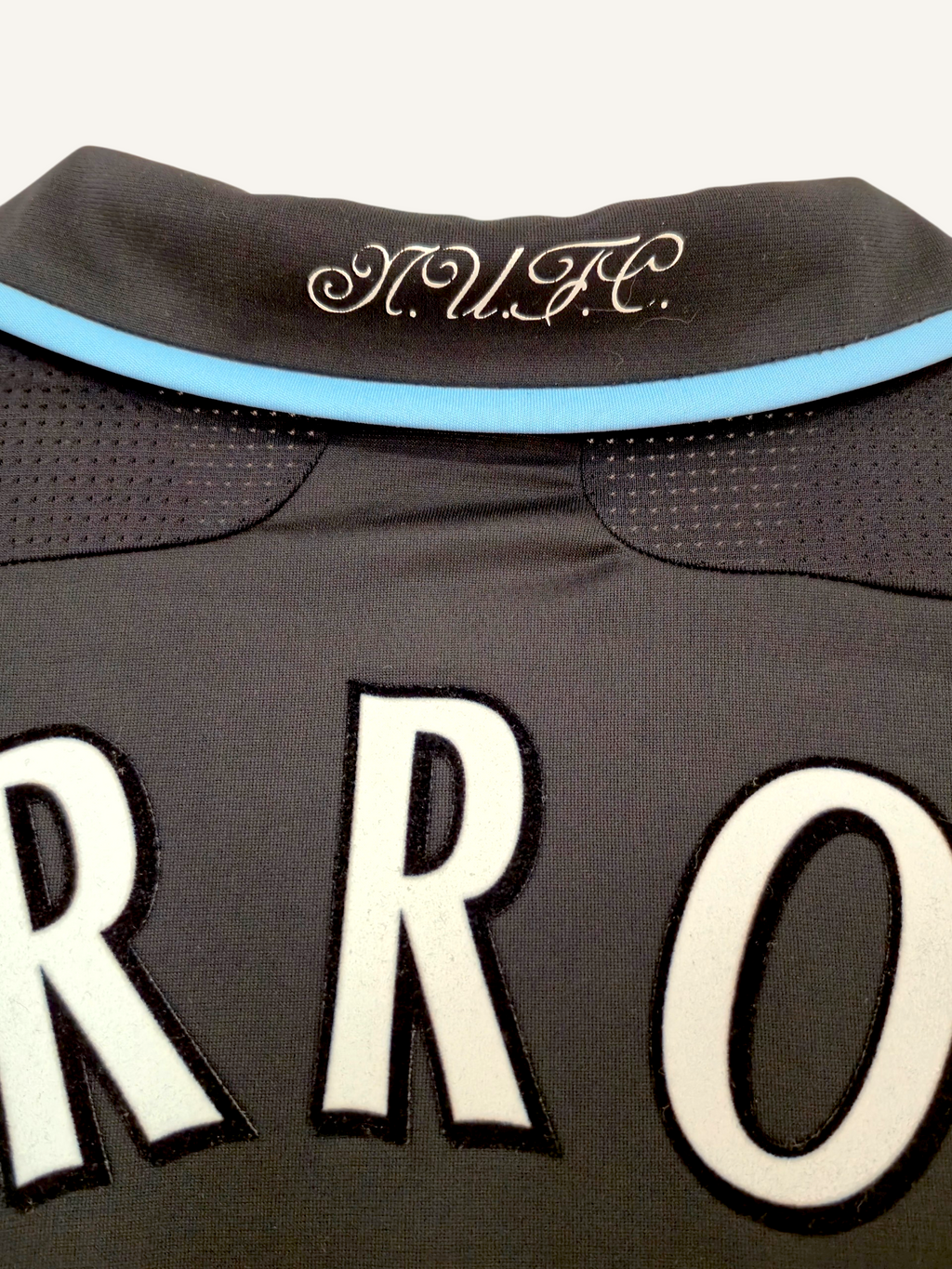 Newcastle United FC 2007-2009 Carroll PLAYER ISSUE Home Shirt Longsleeve (L)