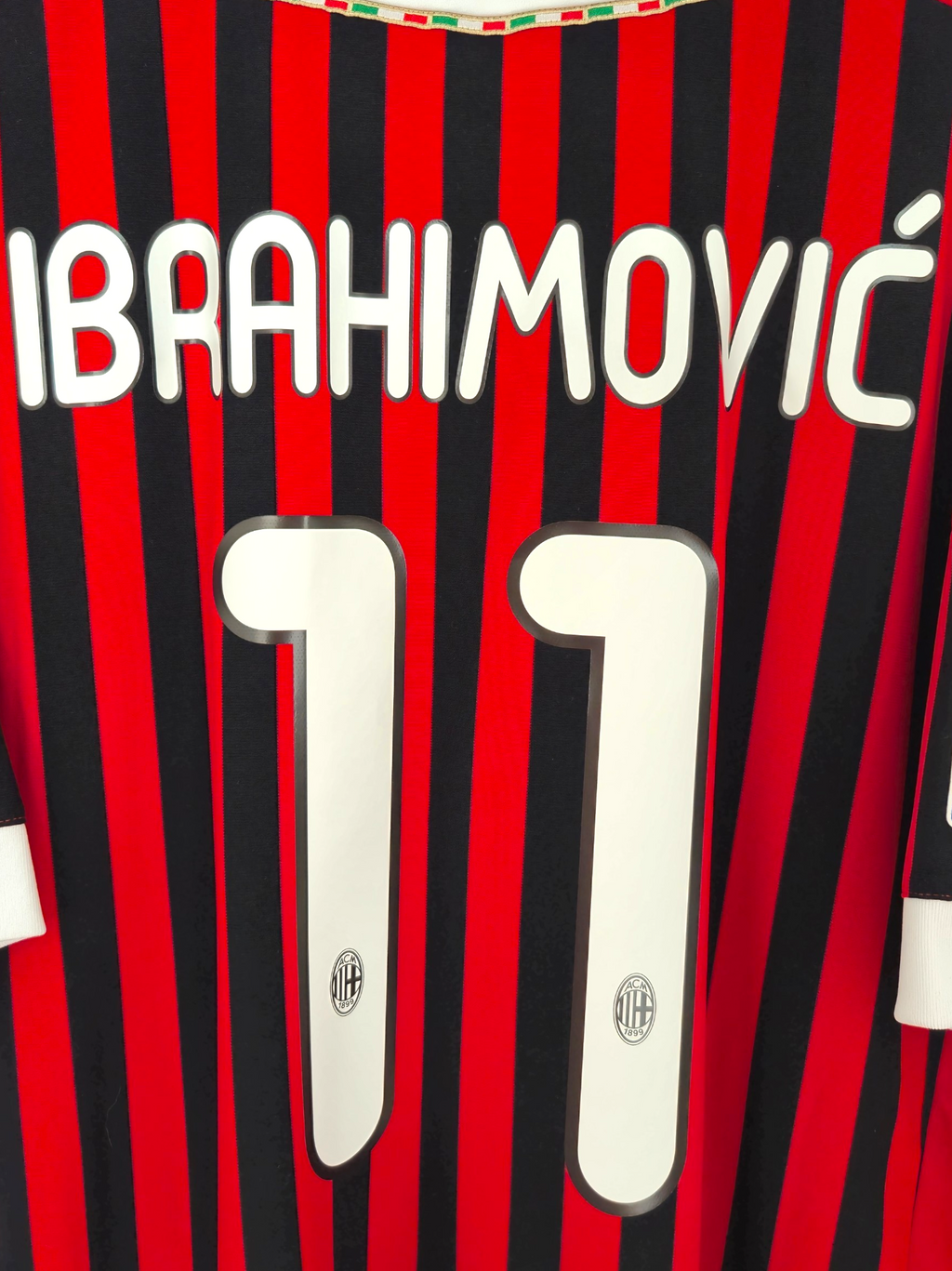AC Milan 2011-2012 Ibrahimovic Home Shirt (XXL)