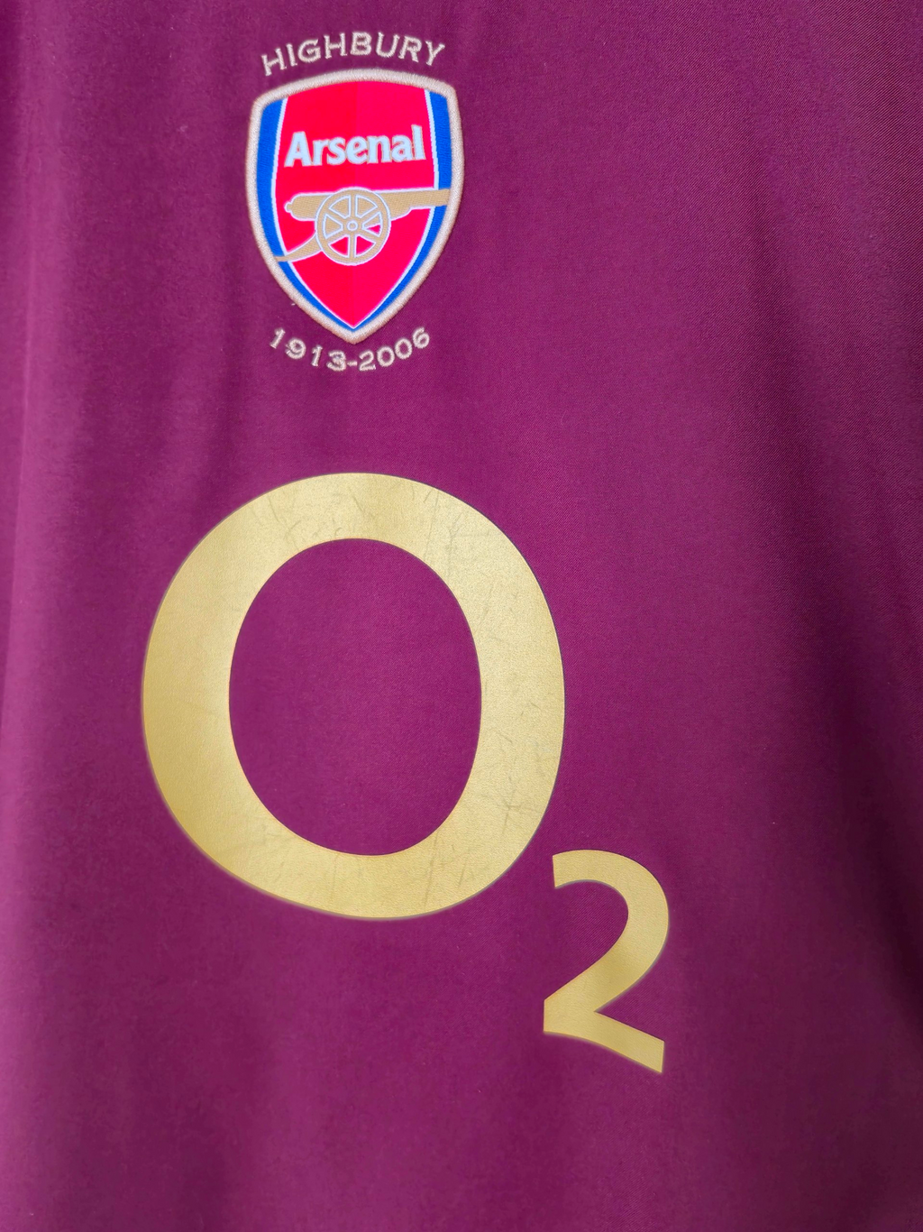 Arsenal FC 2005-2006 Henry Highbury Home Shirt (XL)
