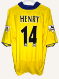 Arsenal FC 2003-2004 Henry Away Shirt (XL)