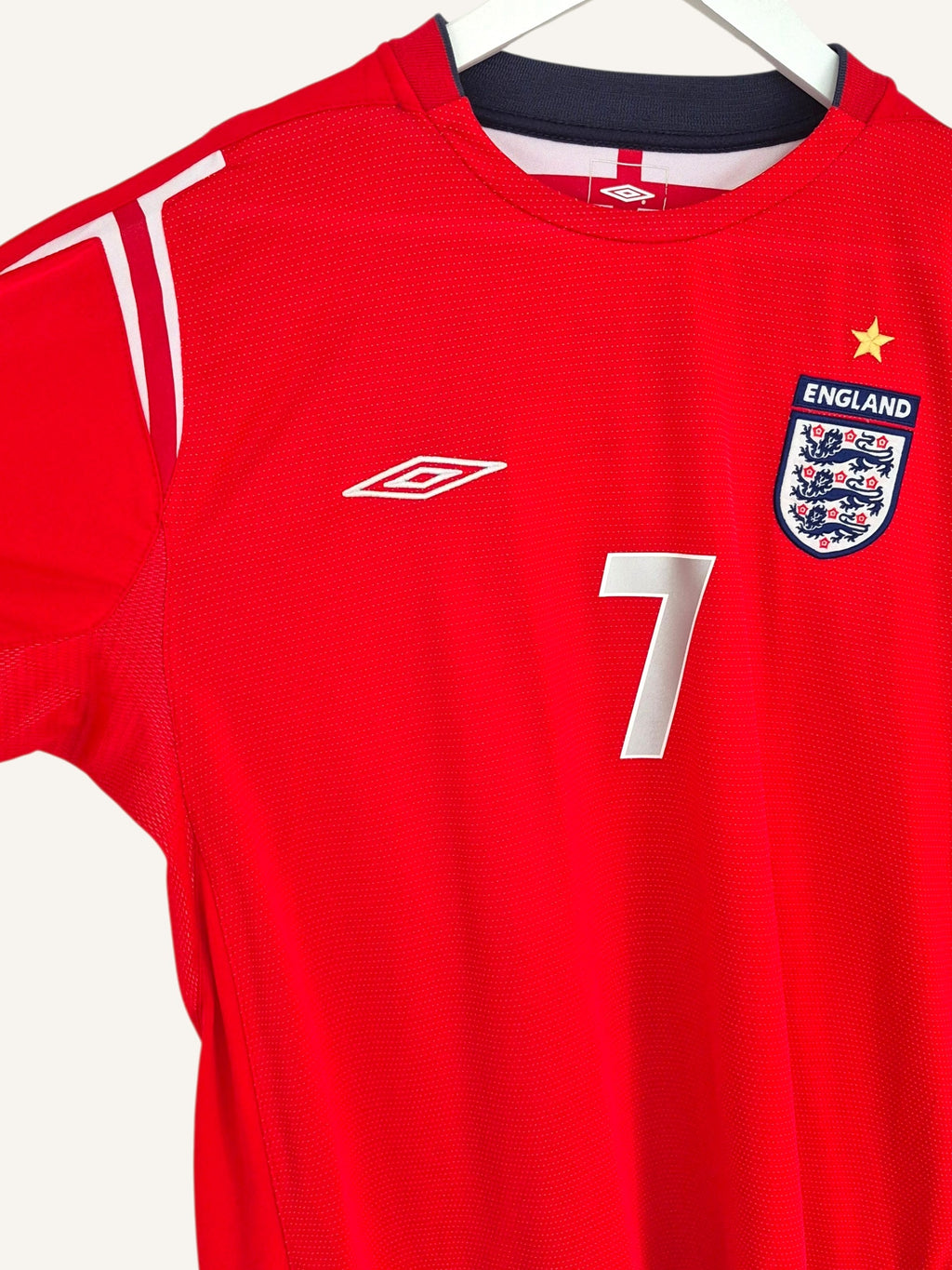 England Euro 2004 Beckham Away Shirt (XL)