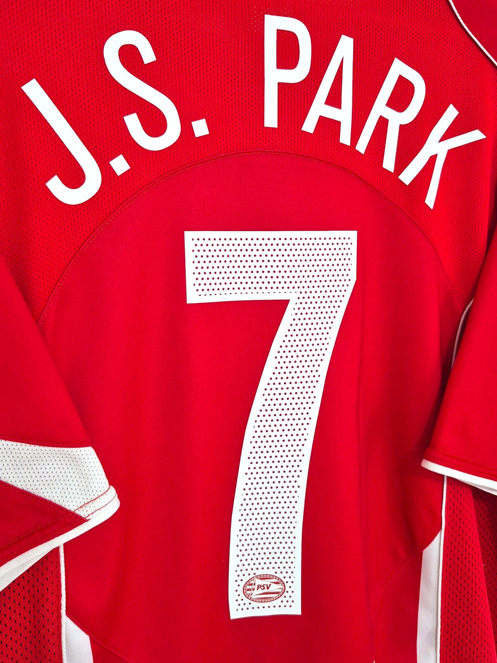 PSV Eindhoven 2004-2006 J.S. Park Home Shirt *PLAYER ISSUE*