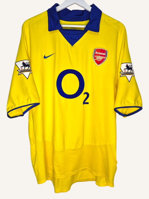 Arsenal FC 2003-2004 Henry Away Shirt (XL)