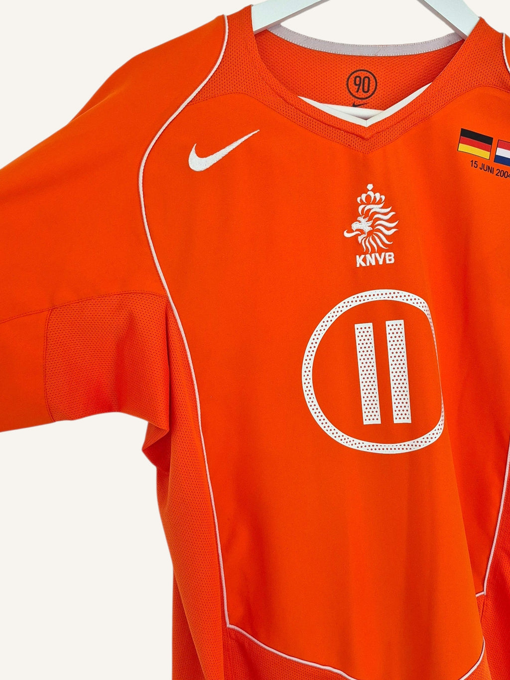 Netherlands Euro 2004 Van der Vaart Home Shirt (L)