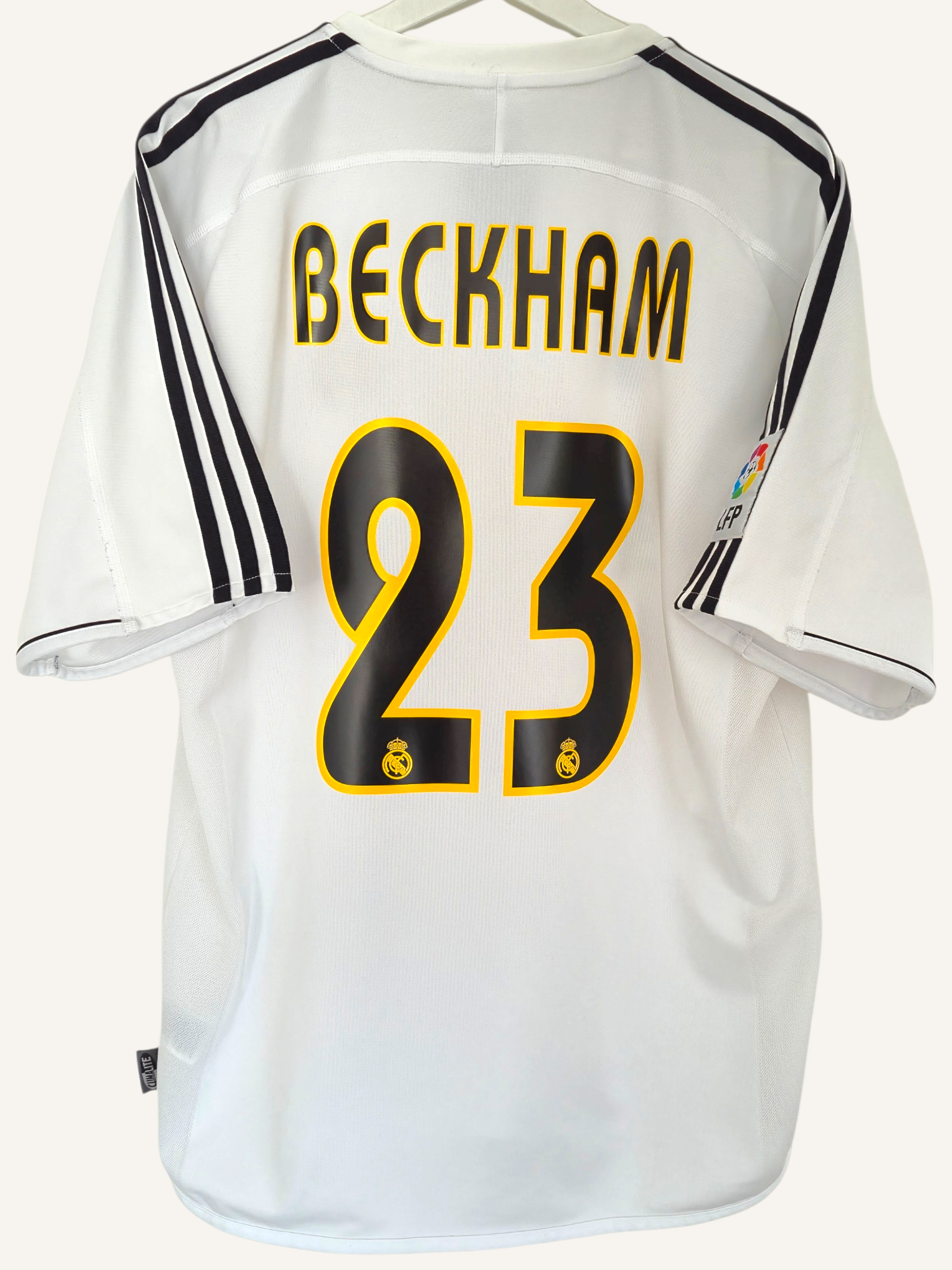 Real Madrid 2003-2004 Beckham Home Shirt (L)