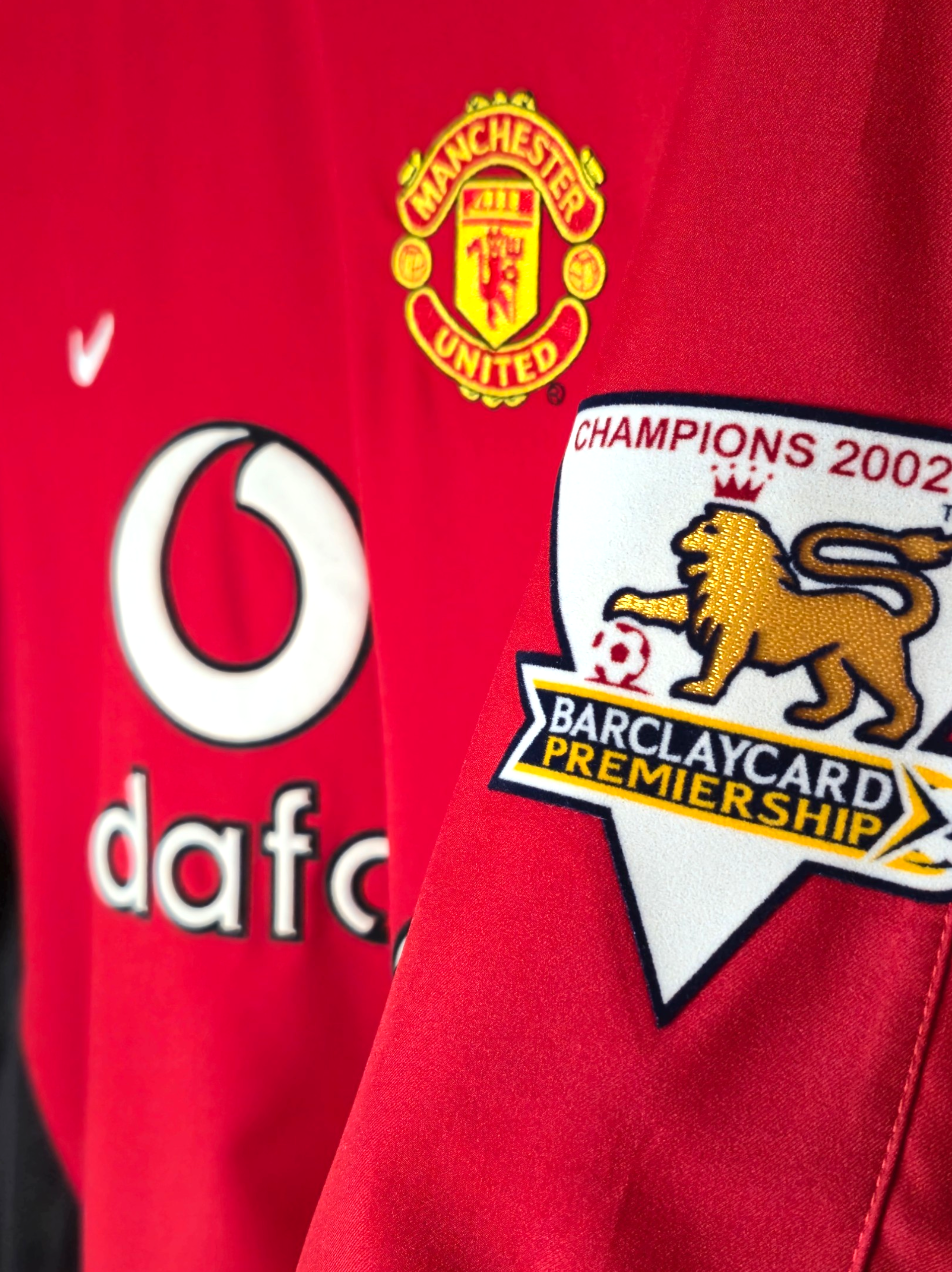 Manchester United FC 2002-2004 Ronaldo Home Shirt (XL)