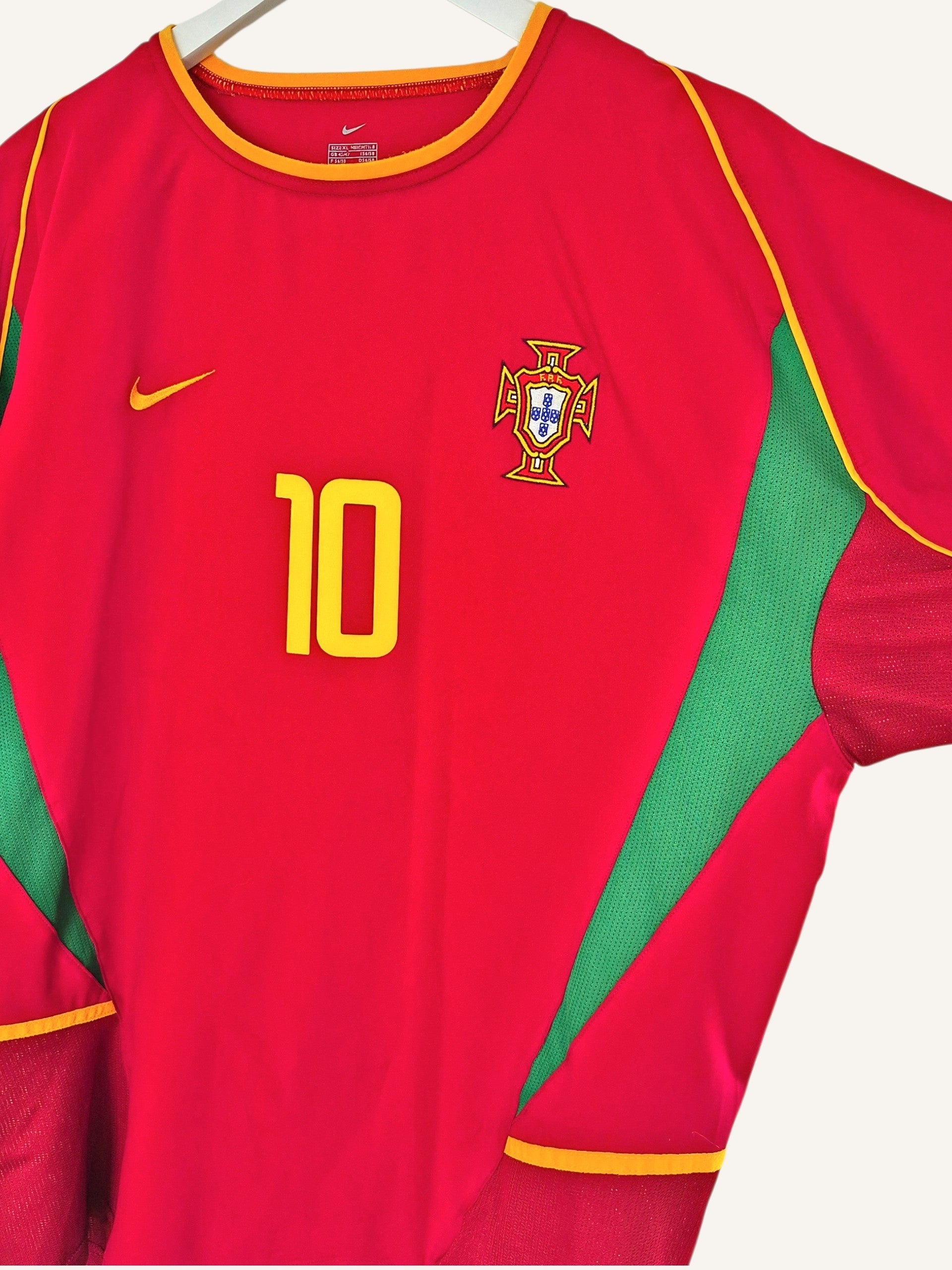 Portugal 2002-2004 Rui Costa World Cup Home Shirt (XL)
