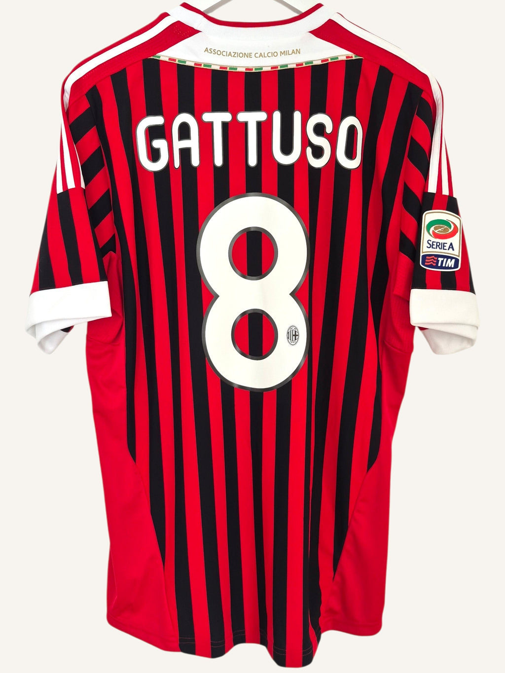 AC Milan 2011-2012 Gattuso Home Shirt (L)