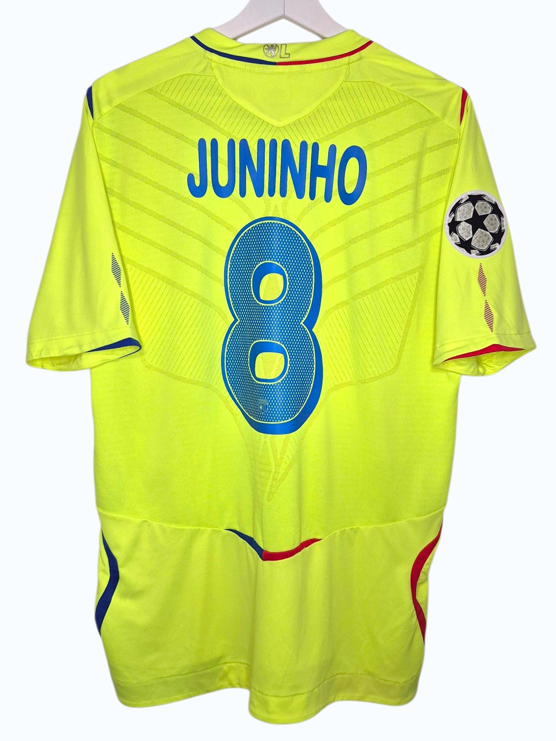 Olympique Lyonnais 2008-2009 Juninho Third Shirt (L)