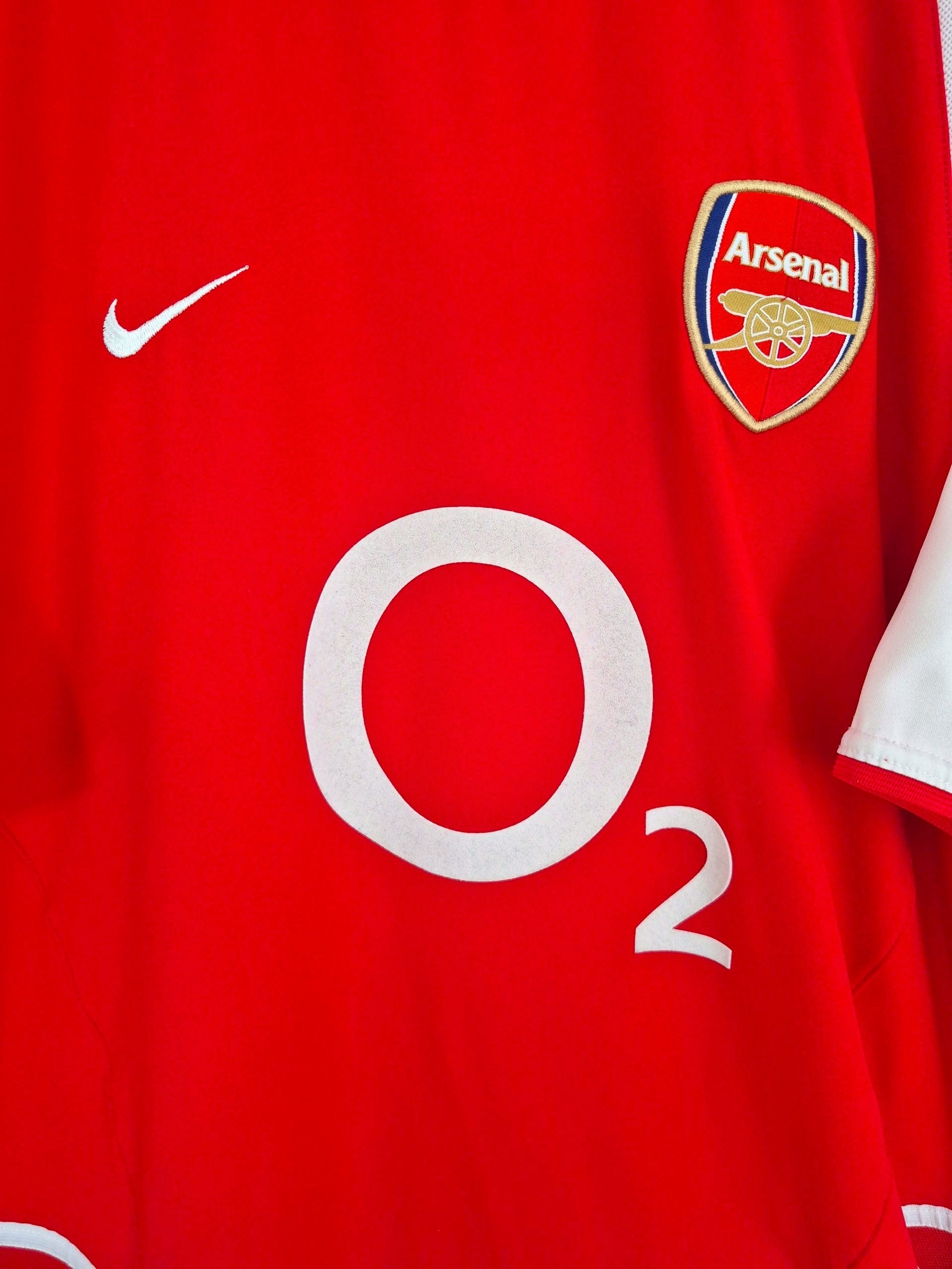 Arsenal FC 2002-2004 "Invincibles" Henry Home Shirt (L)