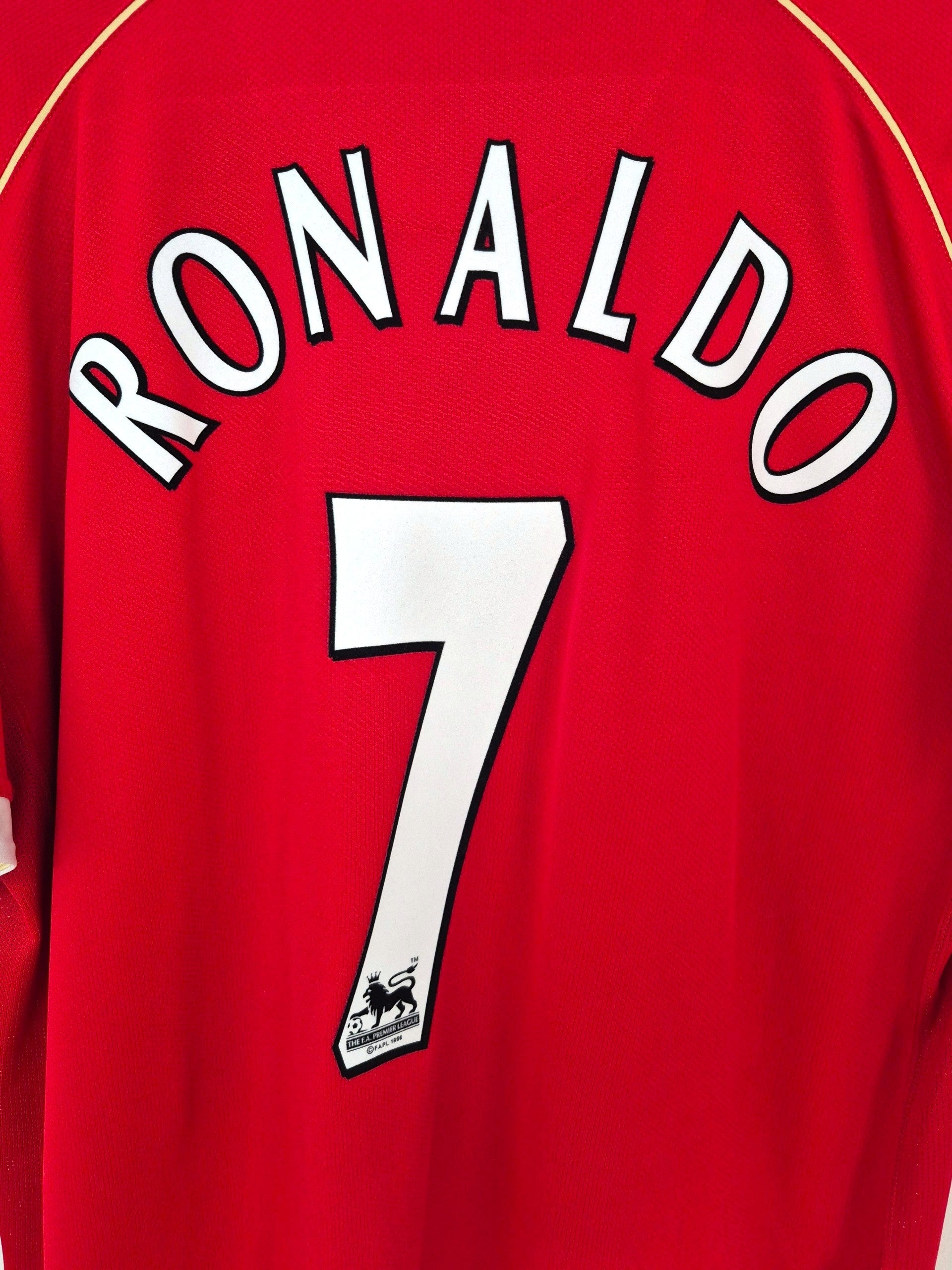 Manchester United 2006-2007 Ronaldo Home Shirt (XXL)