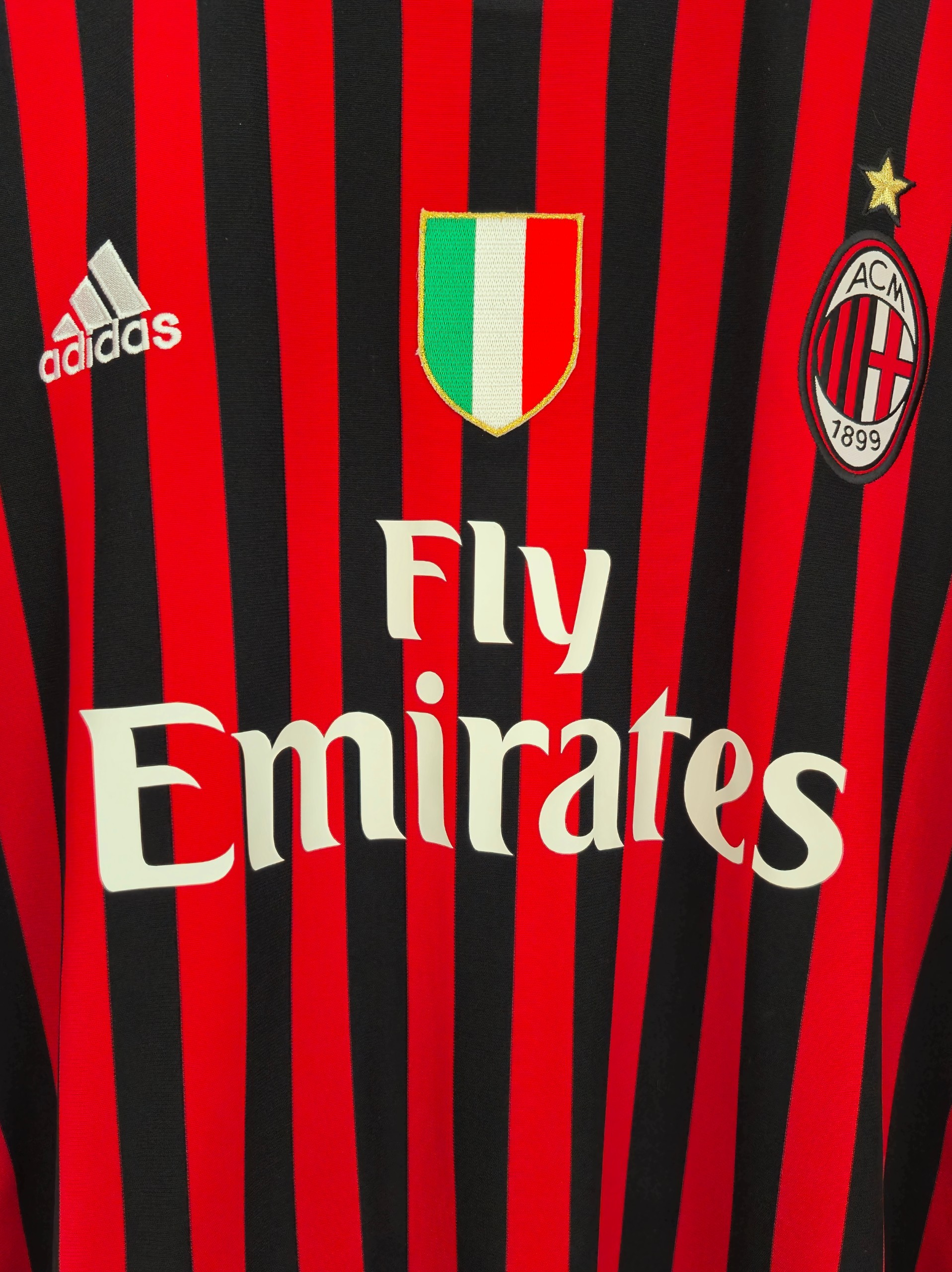 AC Milan 2011-2012 Ibrahimovic Home Shirt (XXL)
