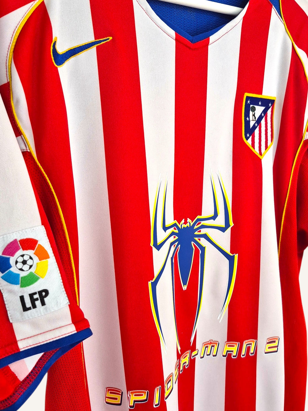 Atletico Madrid 2004-2005 Torres Home Shirt Spider-Man 2 (M)