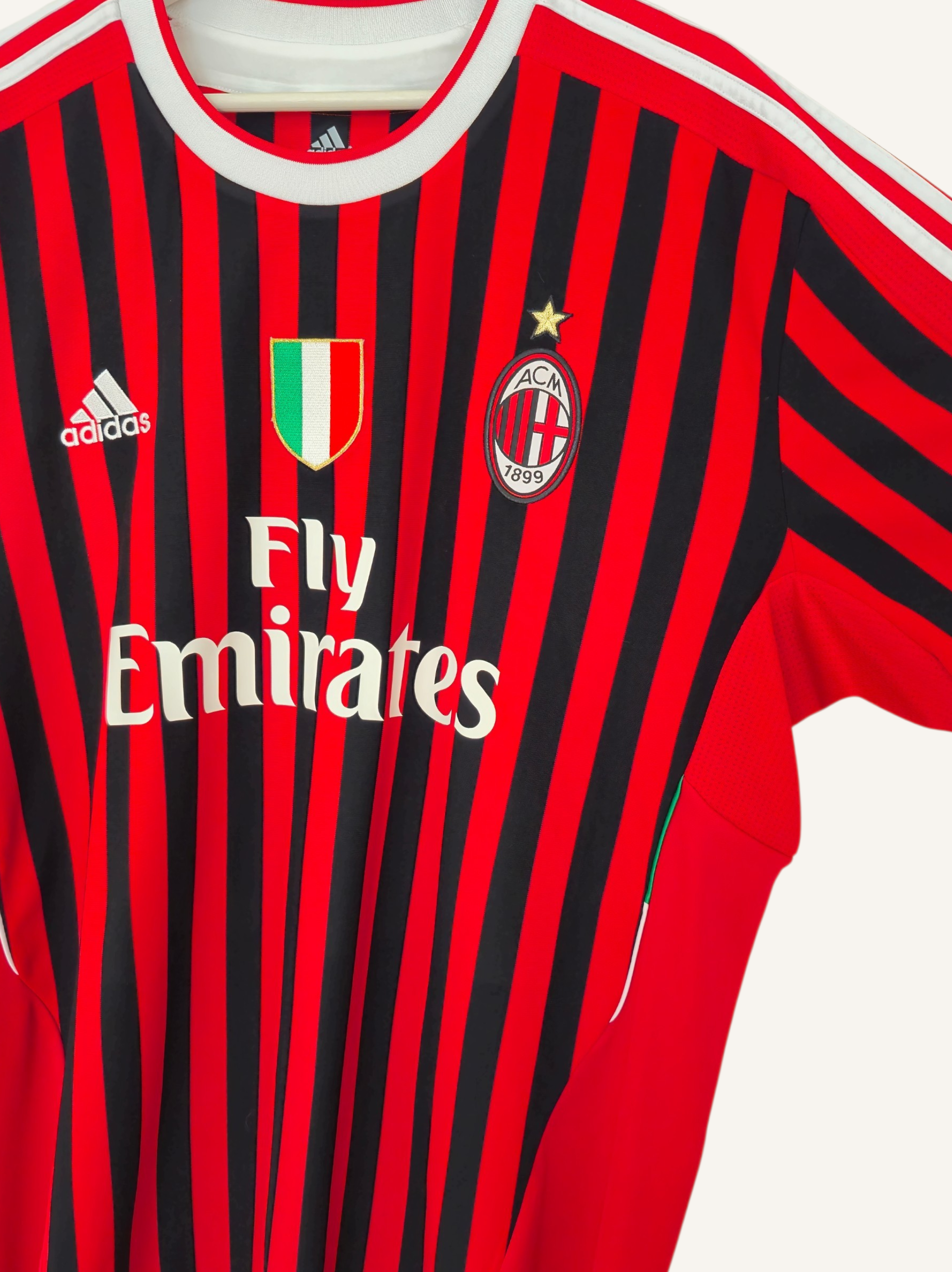 AC Milan 2011-2012 Ibrahimovic Home Shirt (XXL)