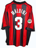 AC Milan 1998-2000 Maldini Home Shirt (XL)