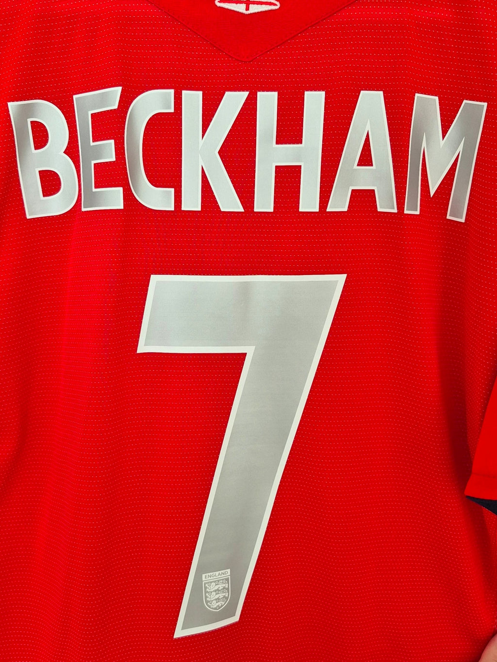 England Euro 2004 Beckham Away Shirt (XL)