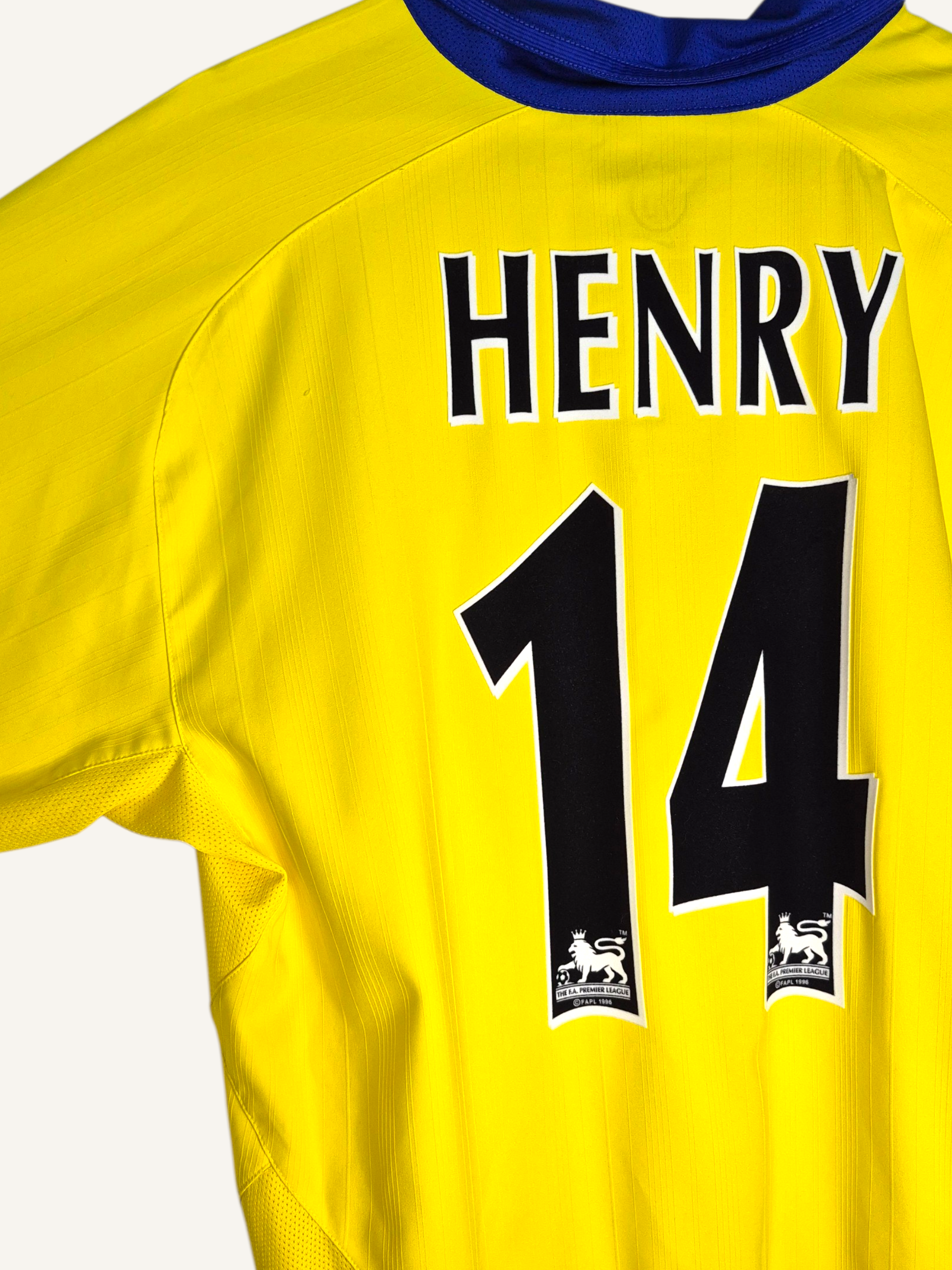 Arsenal FC 2003-2004 Henry Away Shirt (XL)