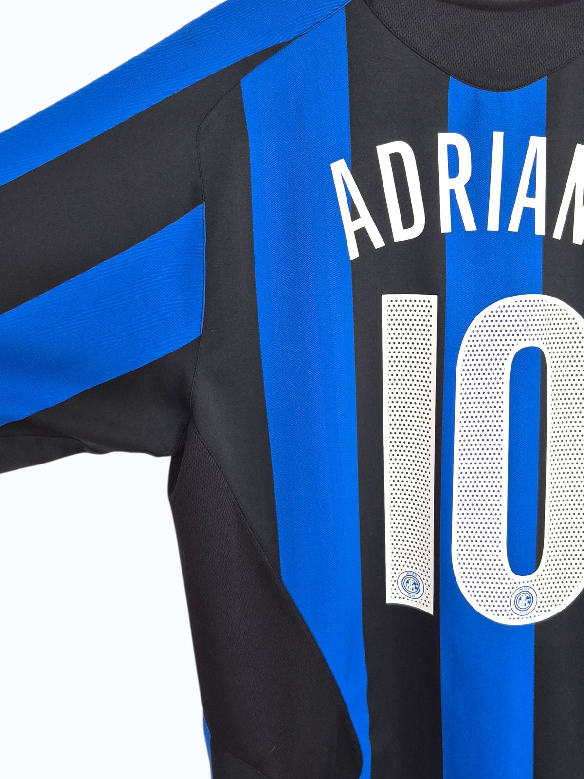 Inter Milan 2005-2006 Adriano Home Shirt (L)