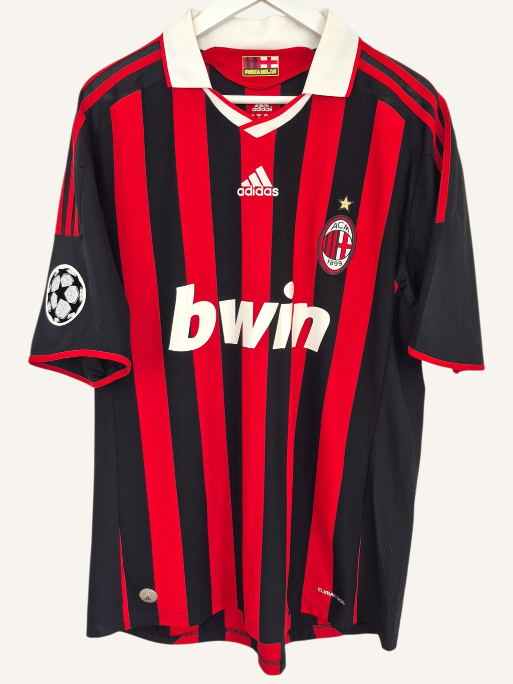AC Milan 2009-2010 Ronaldinho Home Shirt (XL)