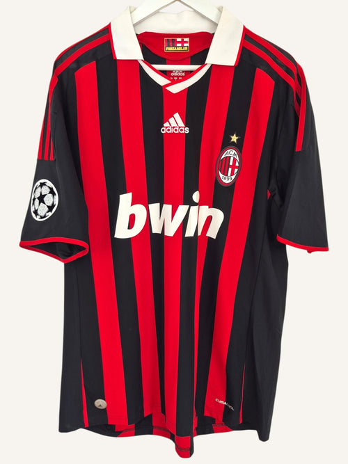 AC Milan 2009-2010 Ronaldinho Home Shirt (XL)
