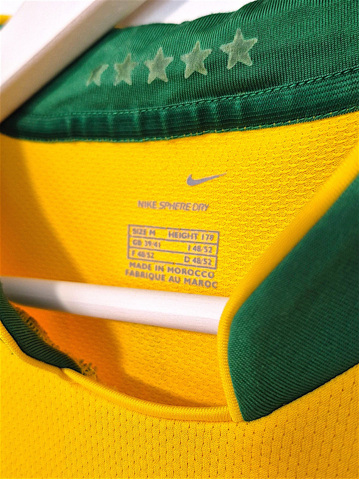 Brazil World Cup 2006 Ronaldo Home Shirt (M)
