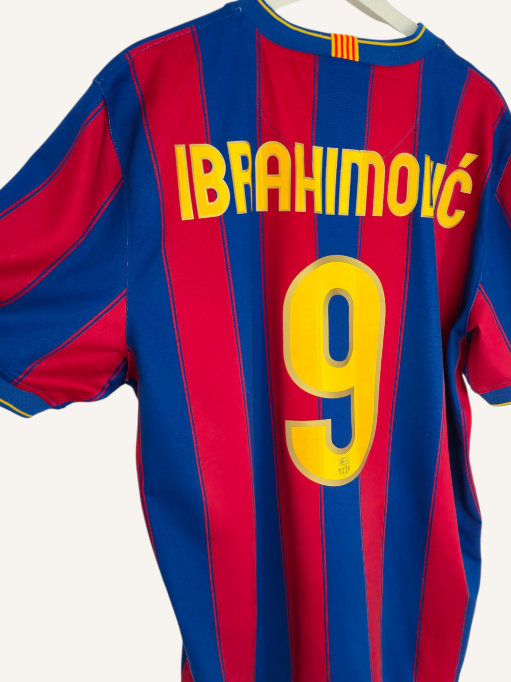 FC Barcelona 2009-2010 Ibrahimovic Home Shirt (XL)