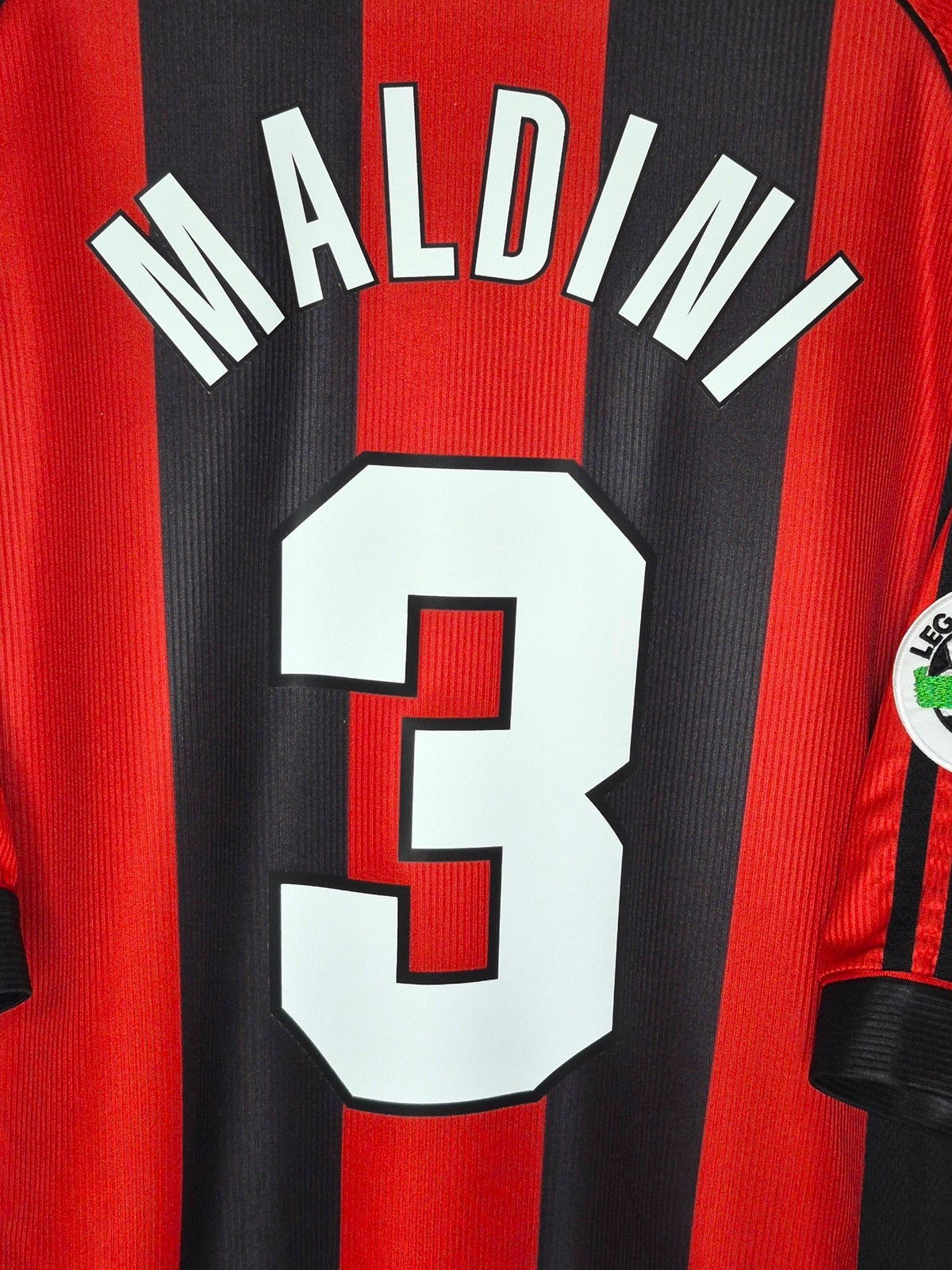 AC Milan 1998-2000 Maldini Home Shirt (XL)