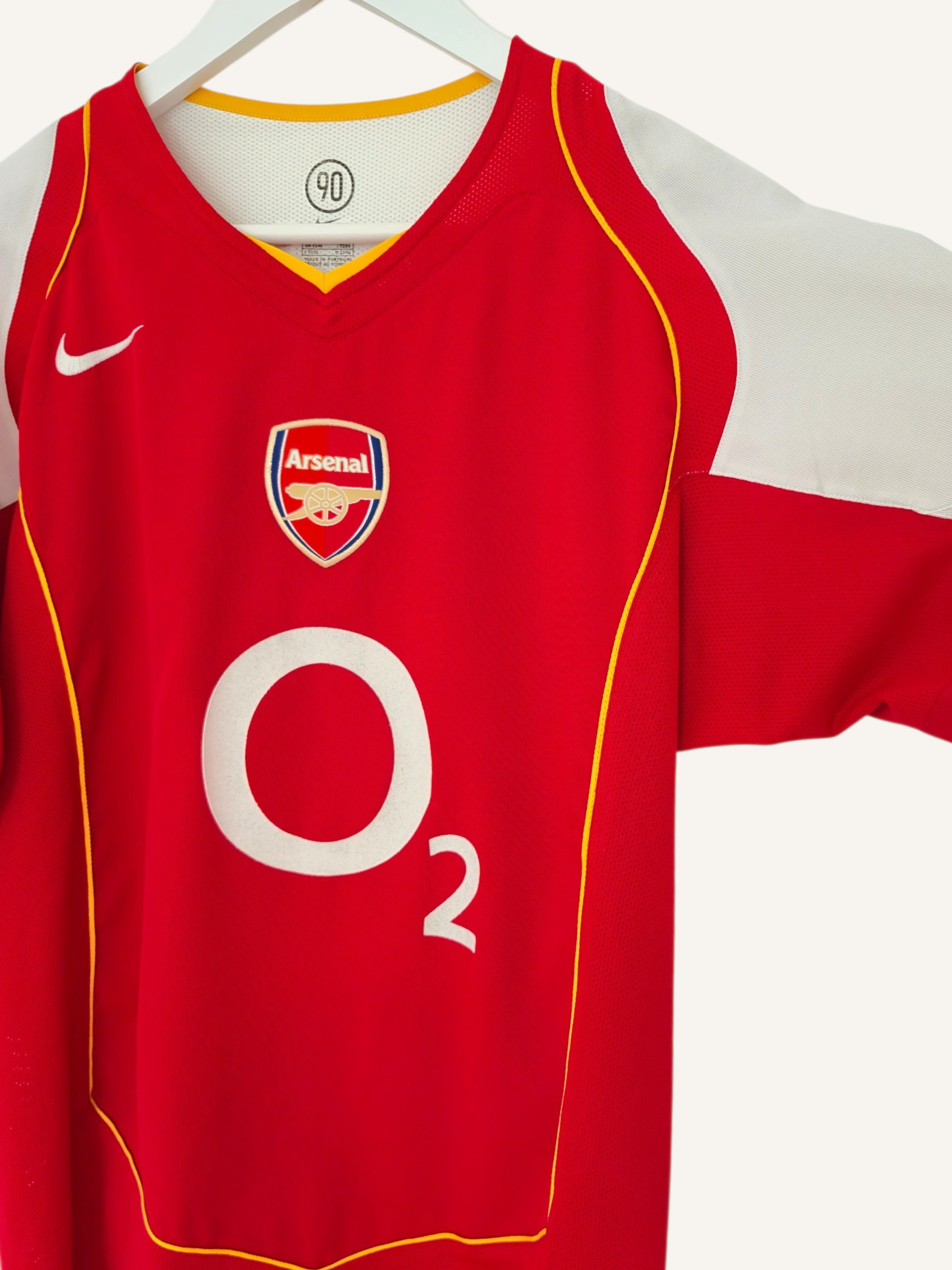 Arsenal FC 2004-2005 Henry Home Shirt (L)
