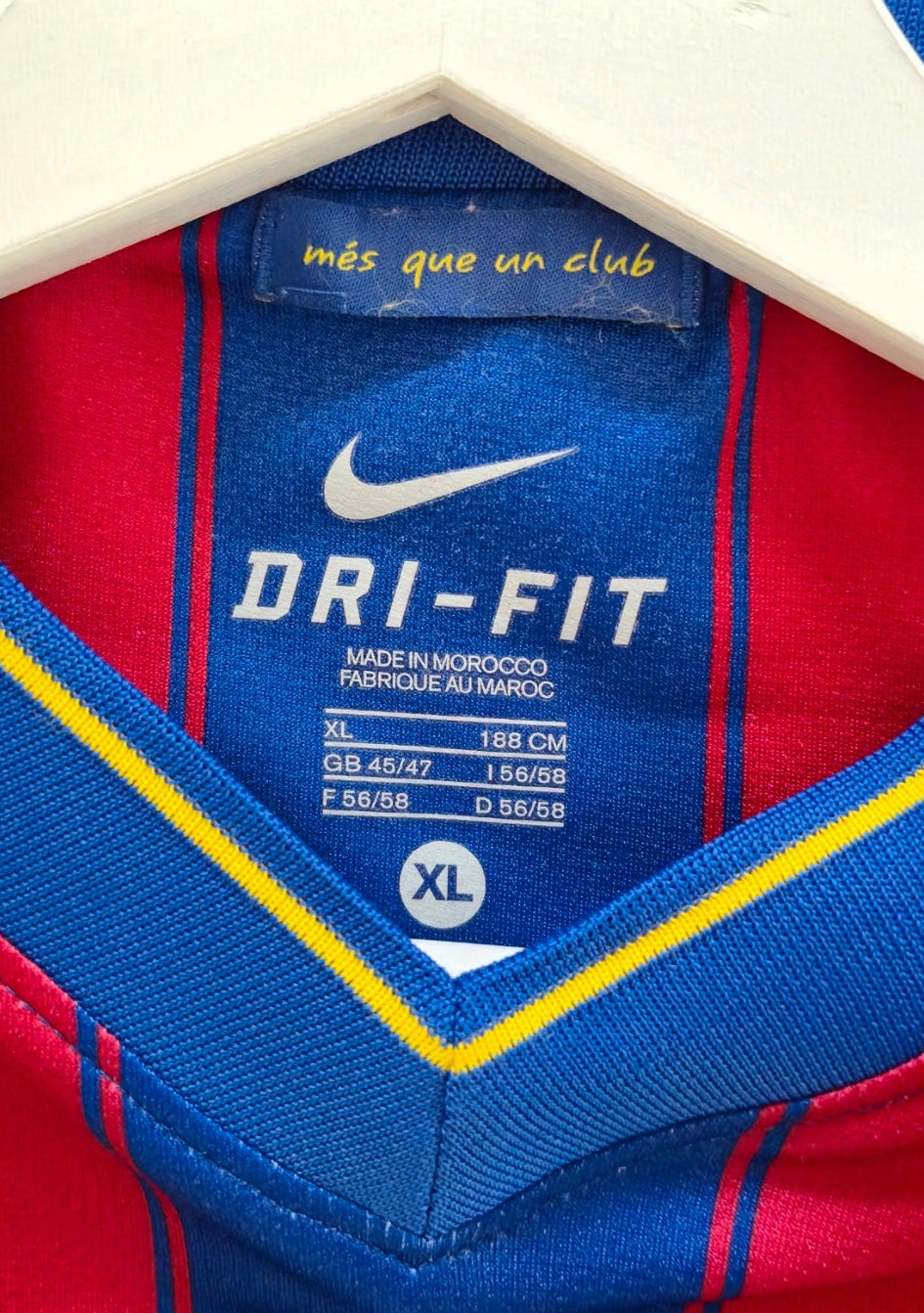 FC Barcelona 2009-2010 Ibrahimovic Home Shirt (XL)